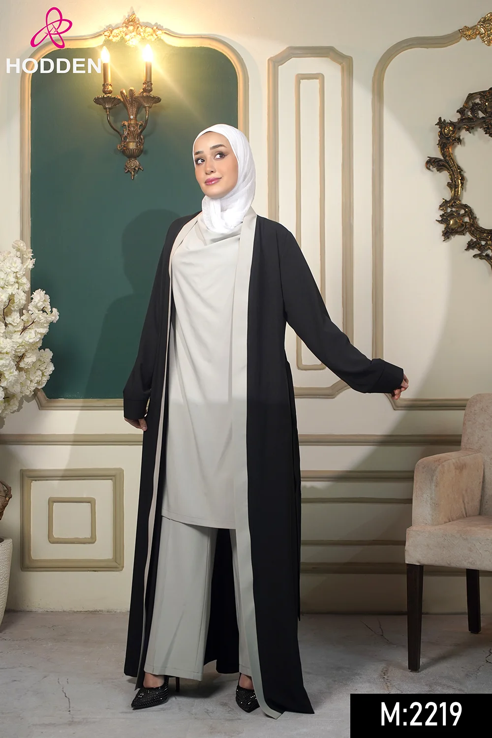 ⁦طقم عباية 3 قطع 4026⁩ - الصورة ⁦6⁩