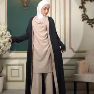 طقم عباية 3 قطع 4026