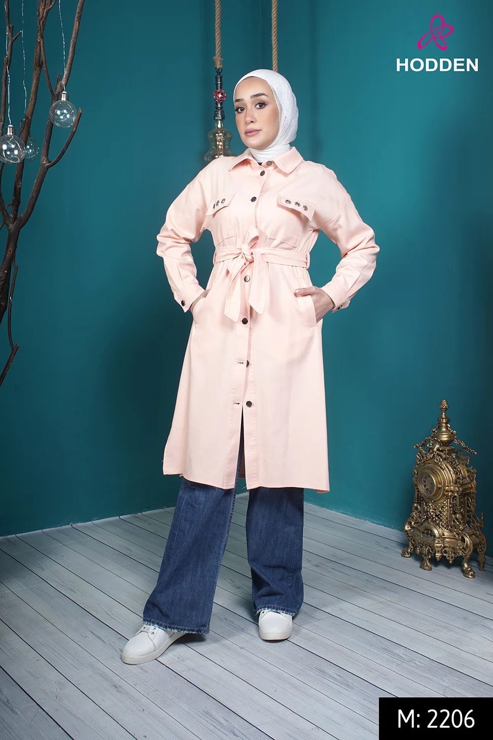 ⁦جاكيت كتان - 4052-2⁩ - الصورة ⁦10⁩