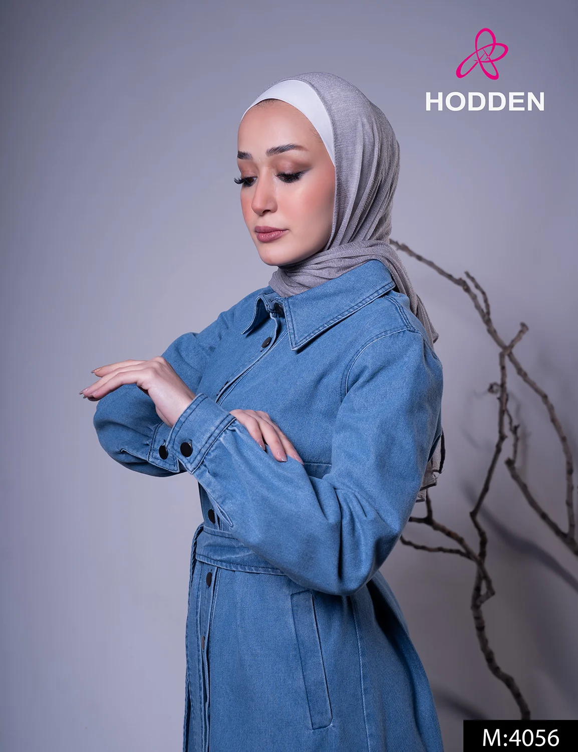 ⁦فستان جينز تنسل 4056⁩ - الصورة ⁦5⁩