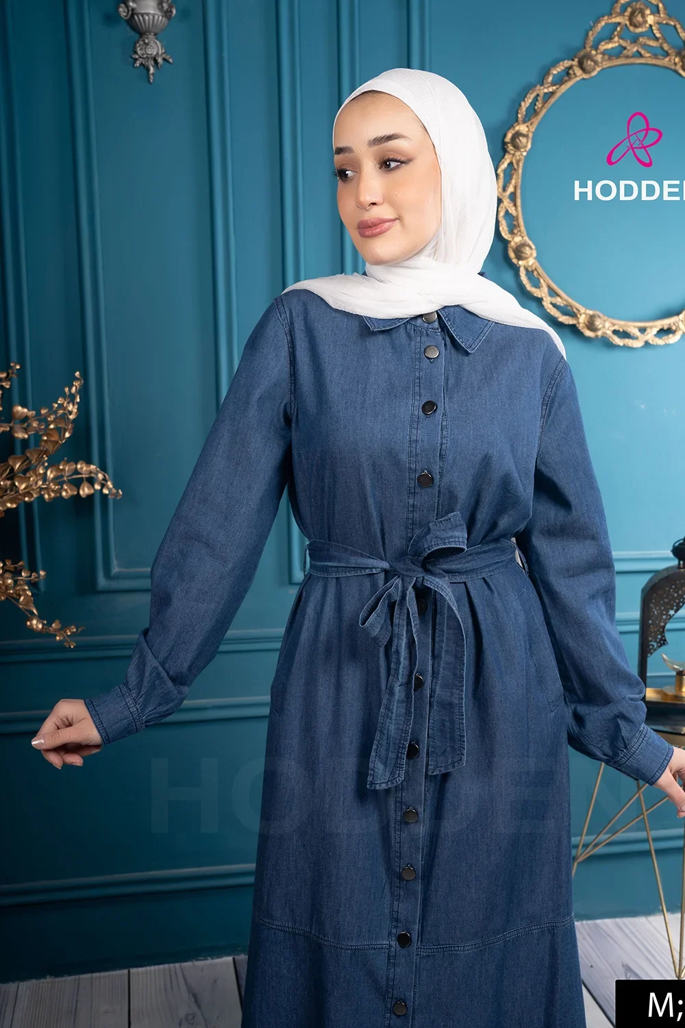 فستان جينز تنسل 4056