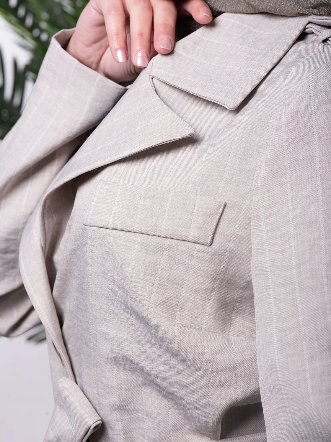 ⁦مانطو رسمي مقلم 4072⁩ - الصورة ⁦9⁩