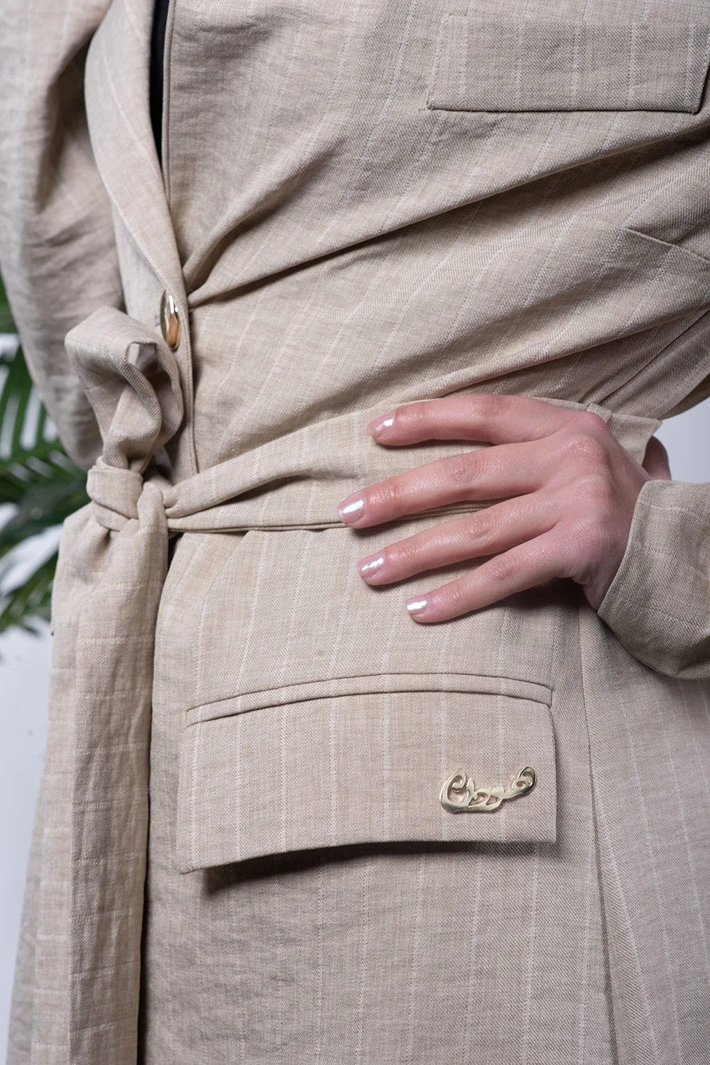 ⁦مانطو رسمي مقلم 4072⁩ - الصورة ⁦17⁩