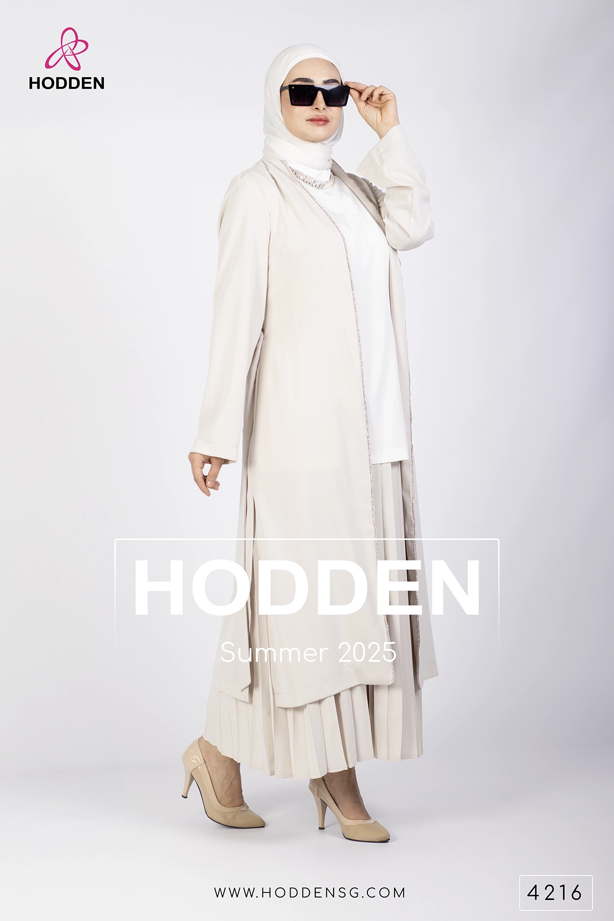 ⁦طقم 3 قطع تنورة -4216 2⁩ - الصورة ⁦5⁩