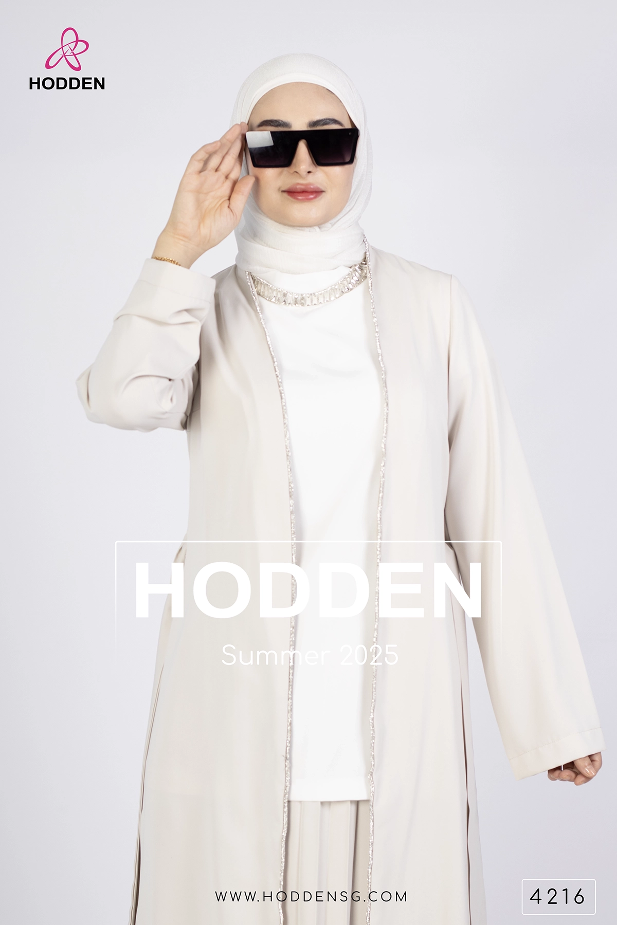 ⁦طقم 3 قطع تنورة -4216 2⁩ - الصورة ⁦3⁩