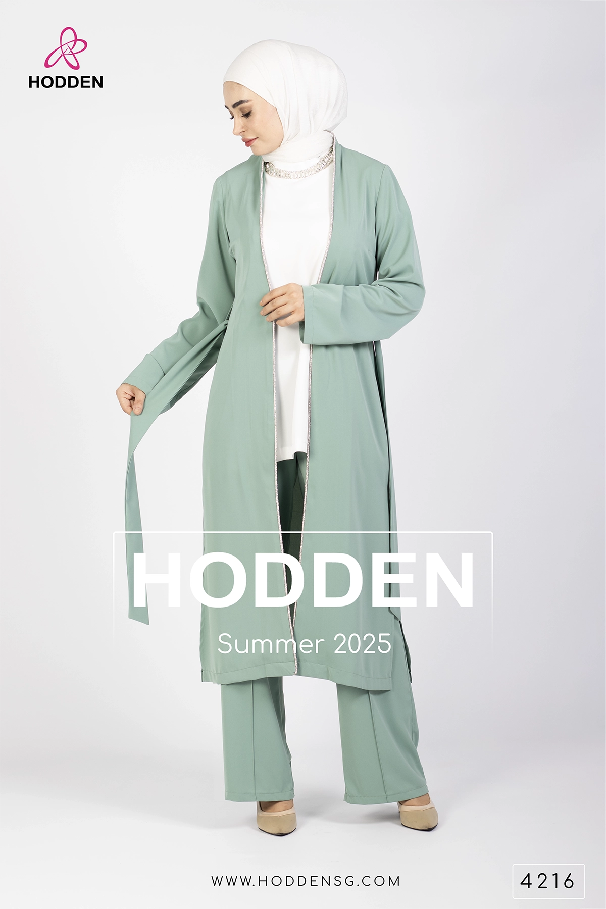 ⁦طقم صيفي 3 قطع بنطال-4216⁩ - الصورة ⁦4⁩