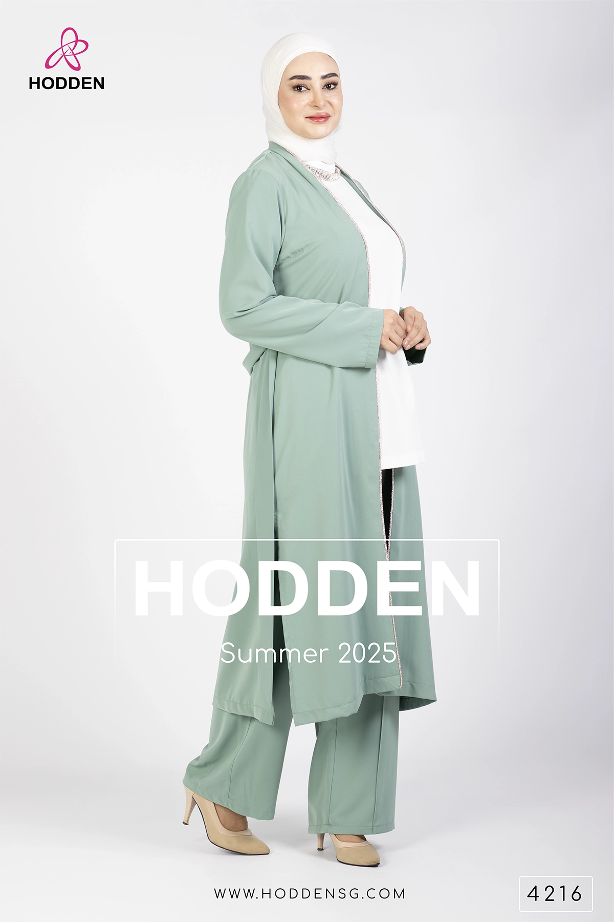 ⁦طقم صيفي 3 قطع بنطال-4216⁩ - الصورة ⁦3⁩