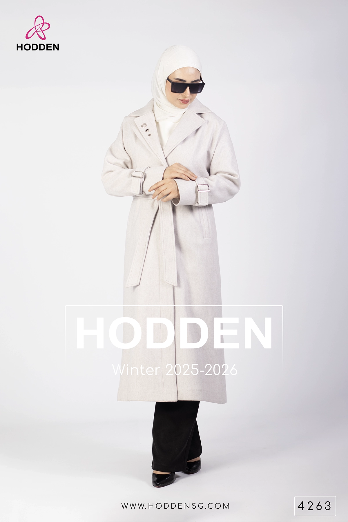 مانطو جوخ 3 رنكيات على صدر - 4263