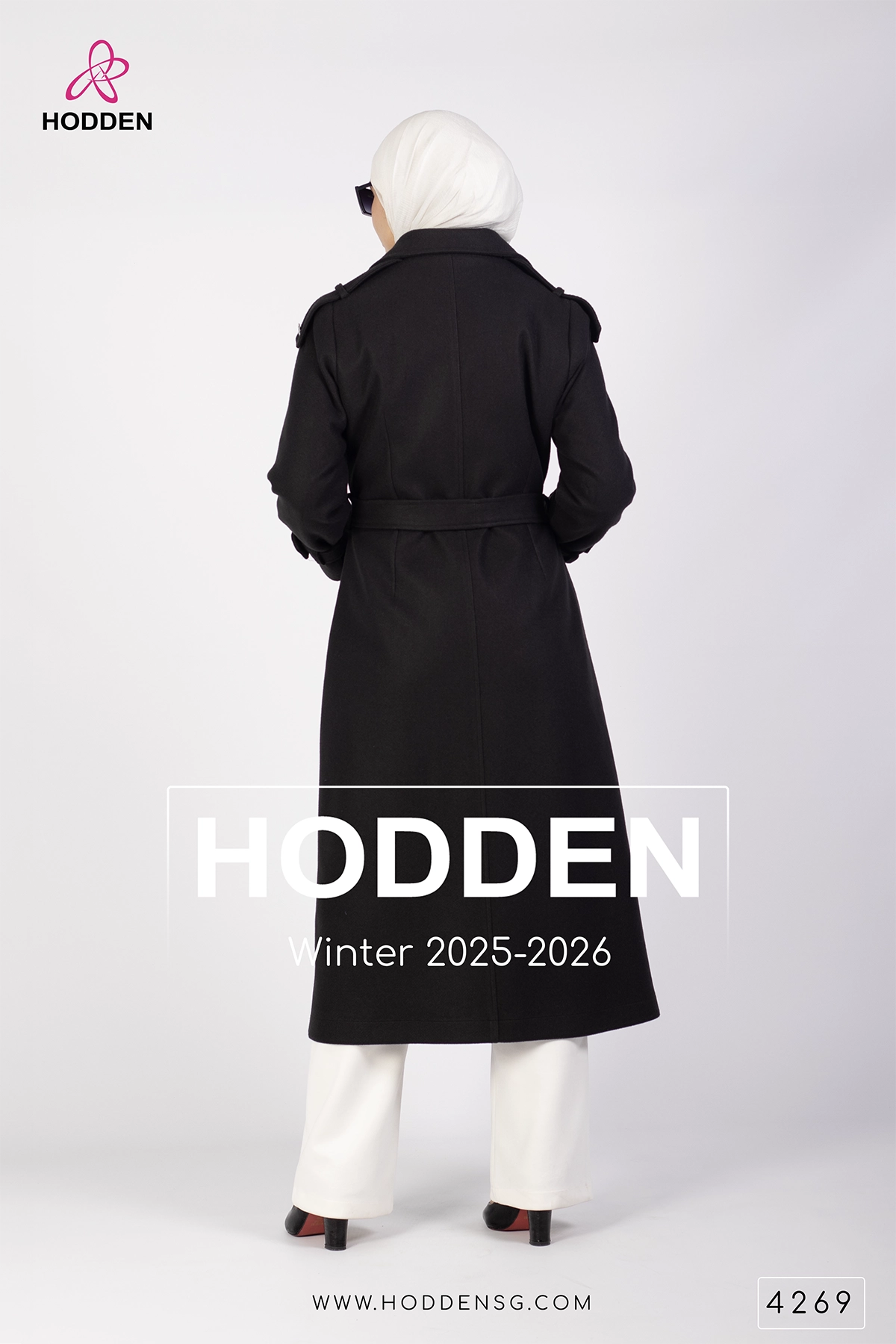 مانطو جوخ بكله هودن-4269 - الصورة 8