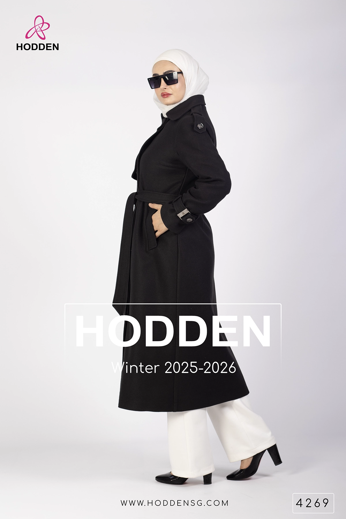 مانطو جوخ بكله هودن-4269 - الصورة 7