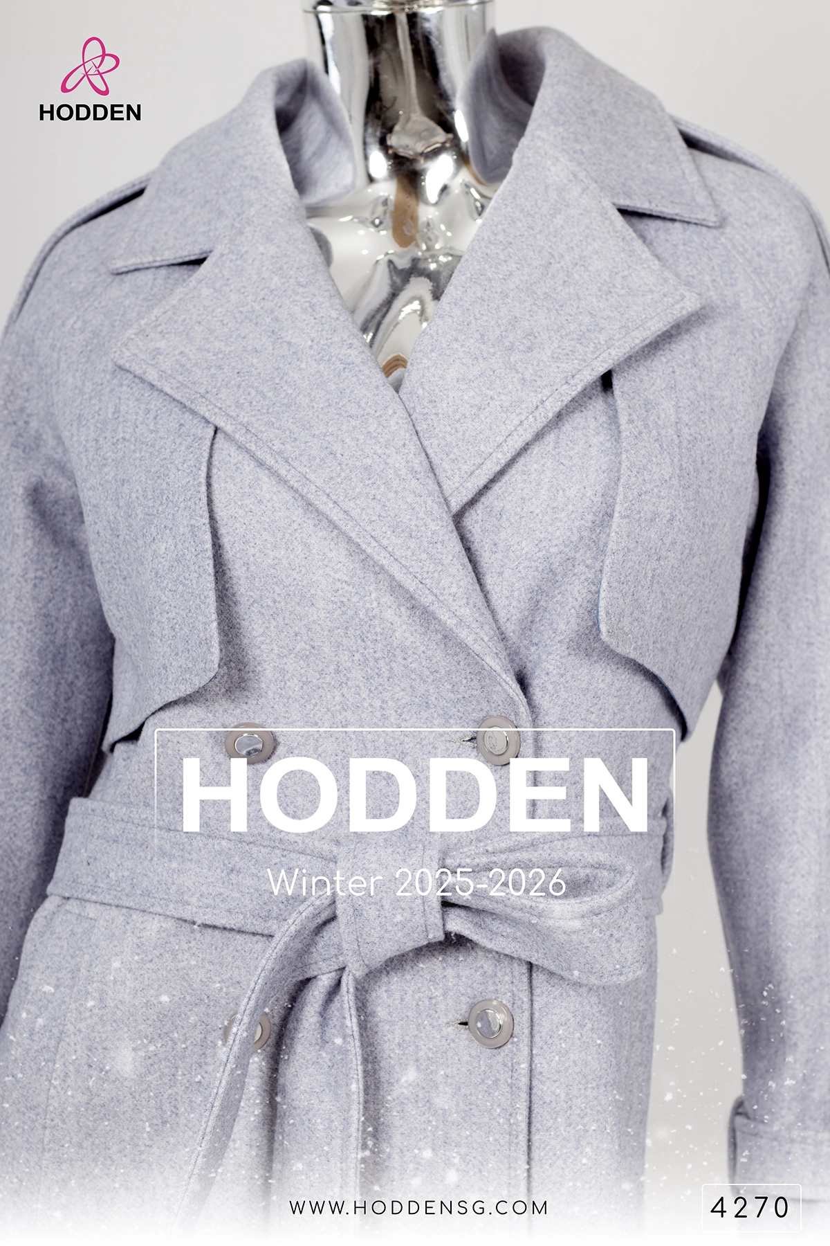 ⁦مانطو جوخ ردتين -4270⁩ - الصورة ⁦3⁩