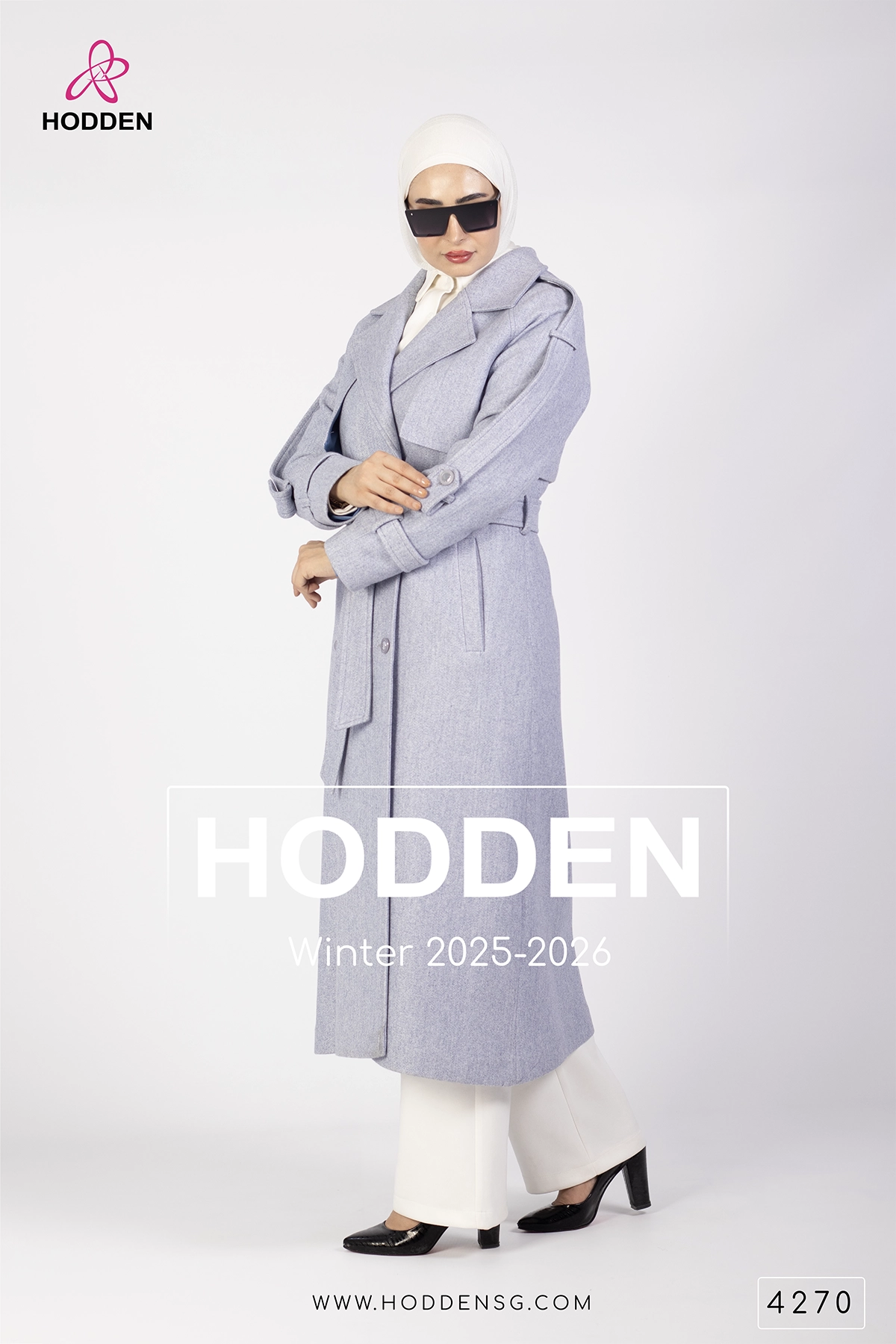 ⁦مانطو جوخ ردتين -4270⁩ - الصورة ⁦9⁩