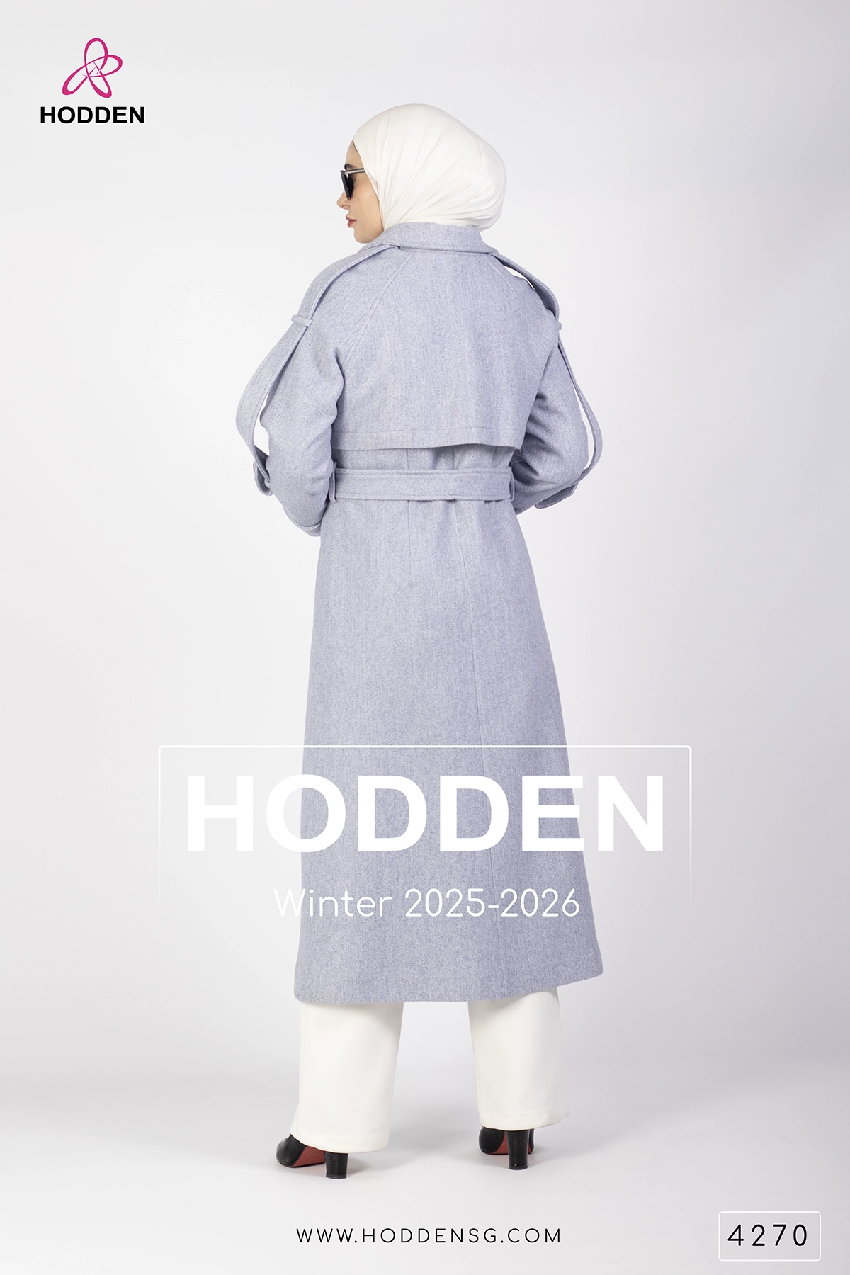 ⁦مانطو جوخ ردتين -4270⁩ - الصورة ⁦8⁩