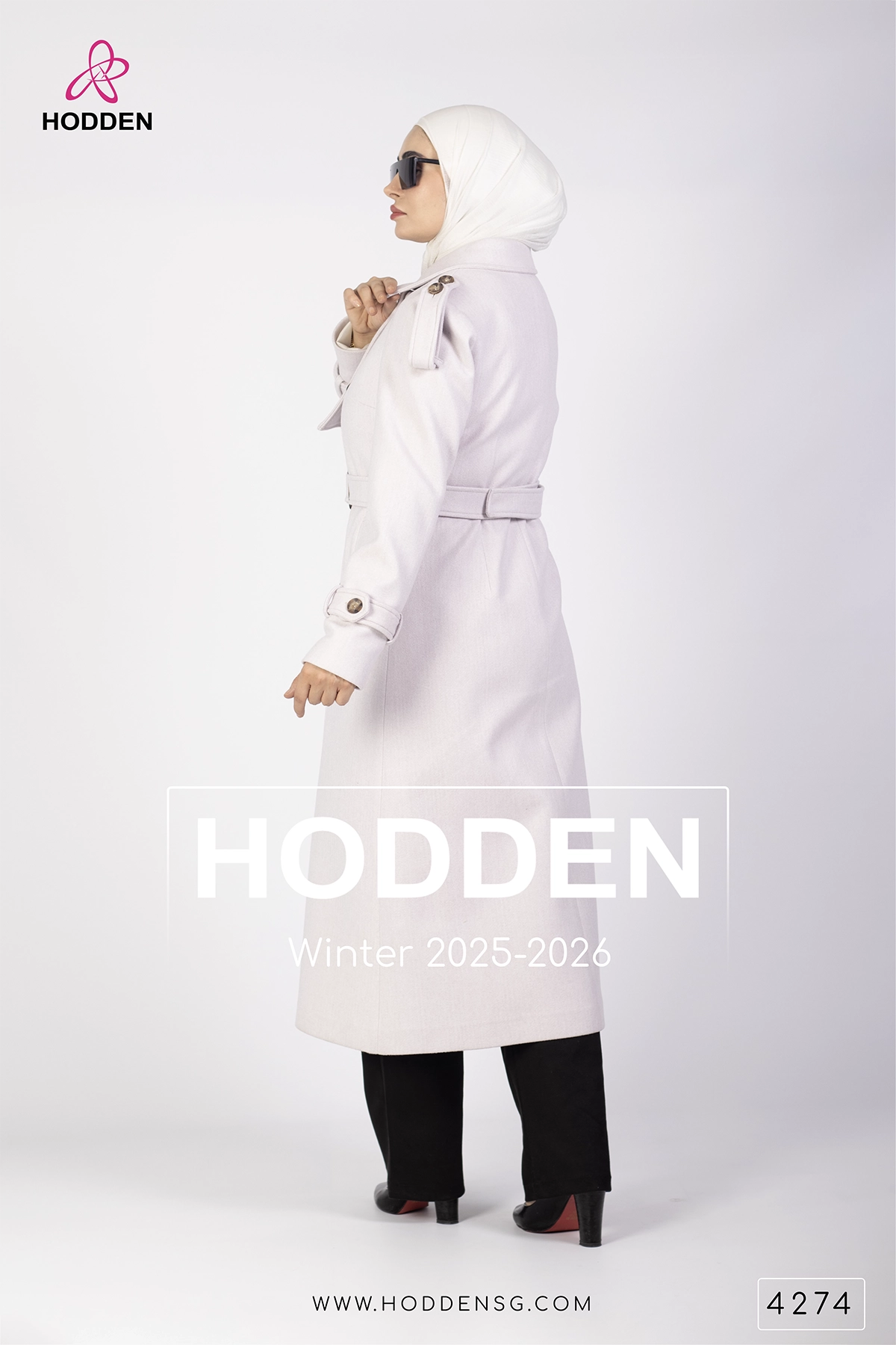 ⁦مانطو جوخ زرين على الكتف -4274⁩ - الصورة ⁦3⁩