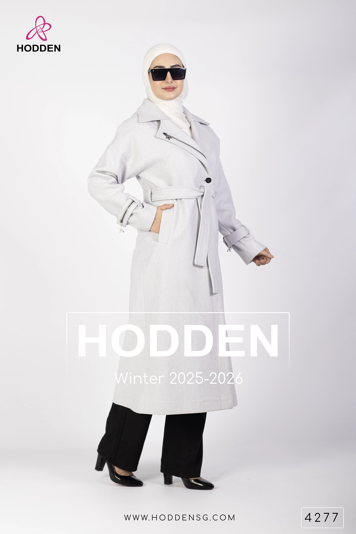 مانطو جوخ سحاب على القبة -4277 - الصورة 3