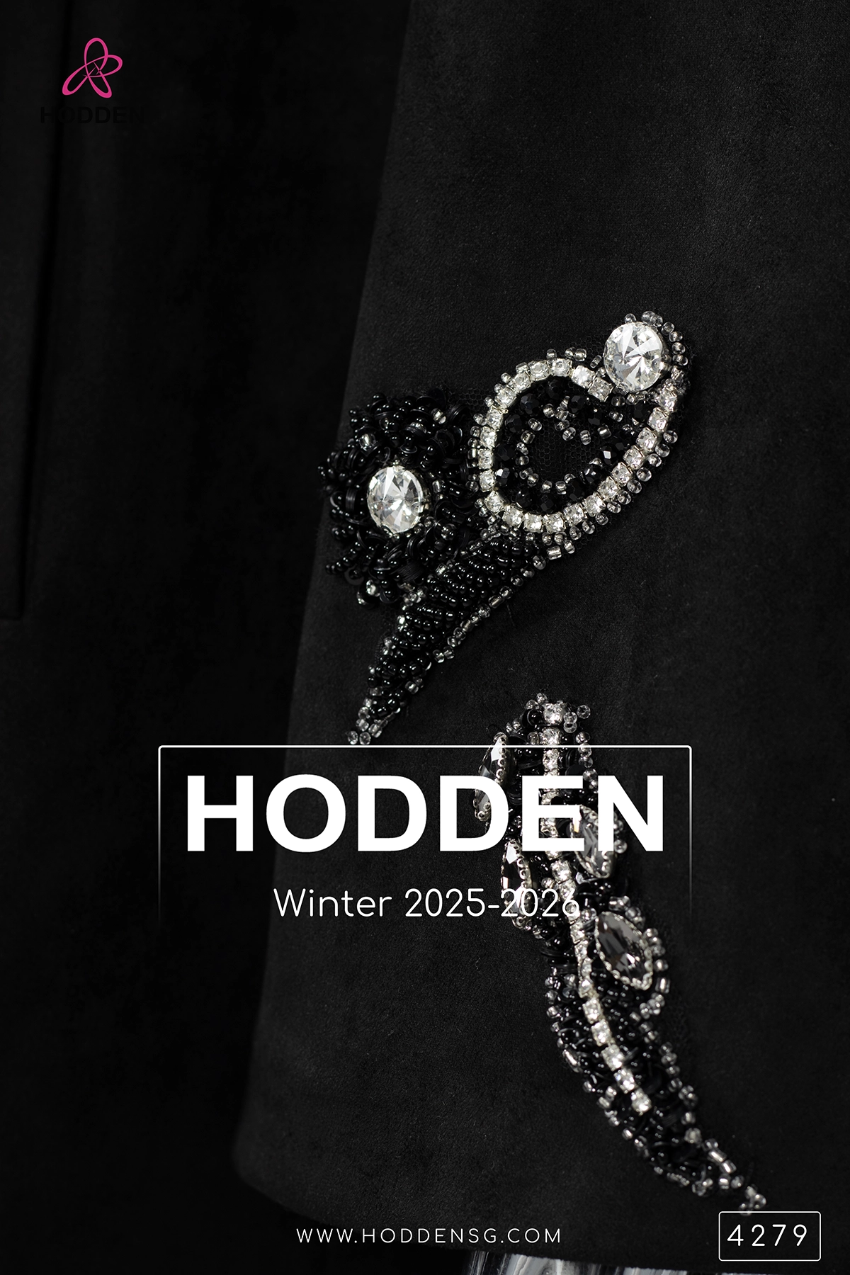 ⁦عباية مخمل اسوارة شك -4279⁩ - الصورة ⁦10⁩