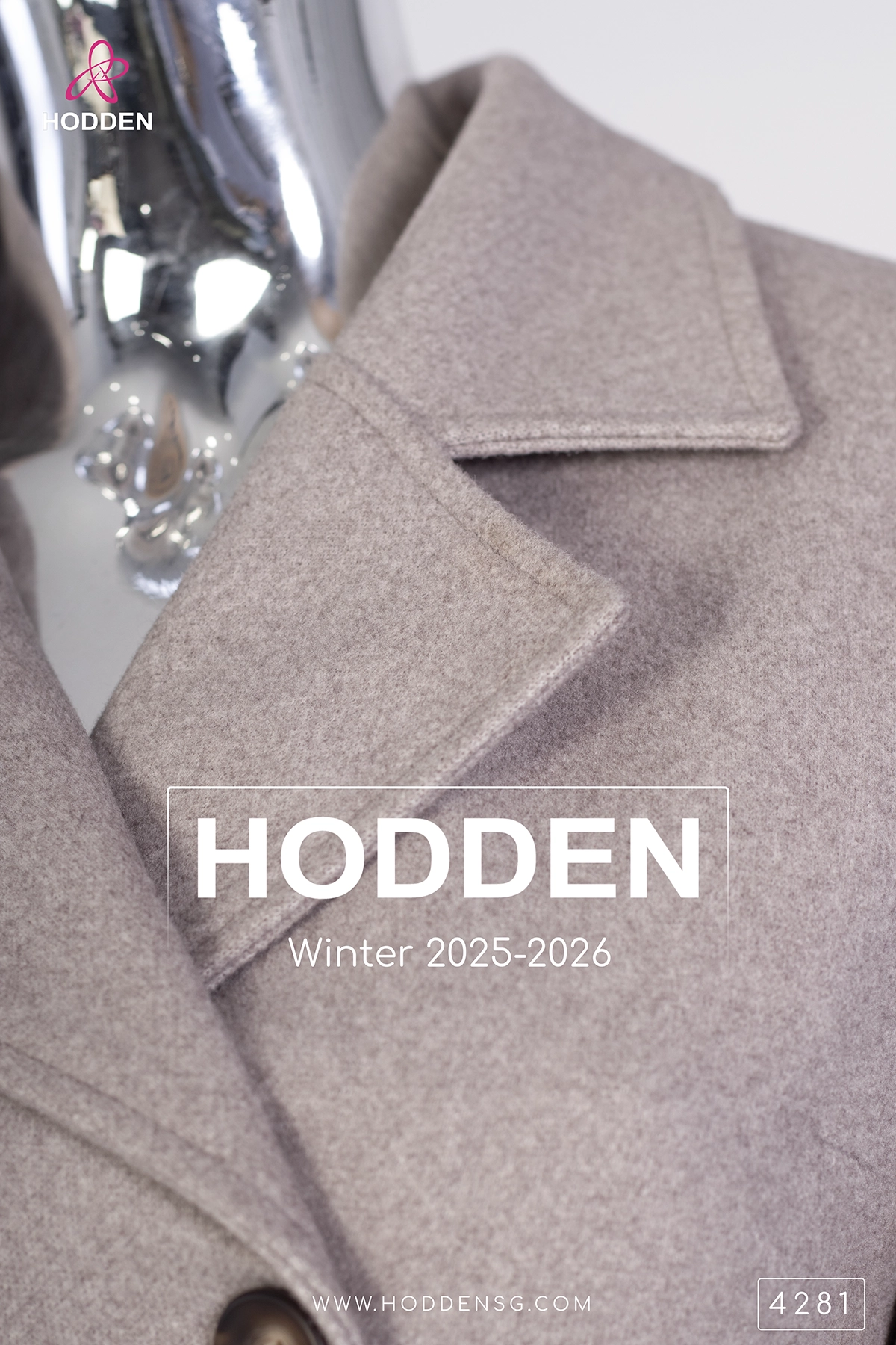 ⁦مانطو جوخ ردة مع زر -4281⁩ - الصورة ⁦11⁩