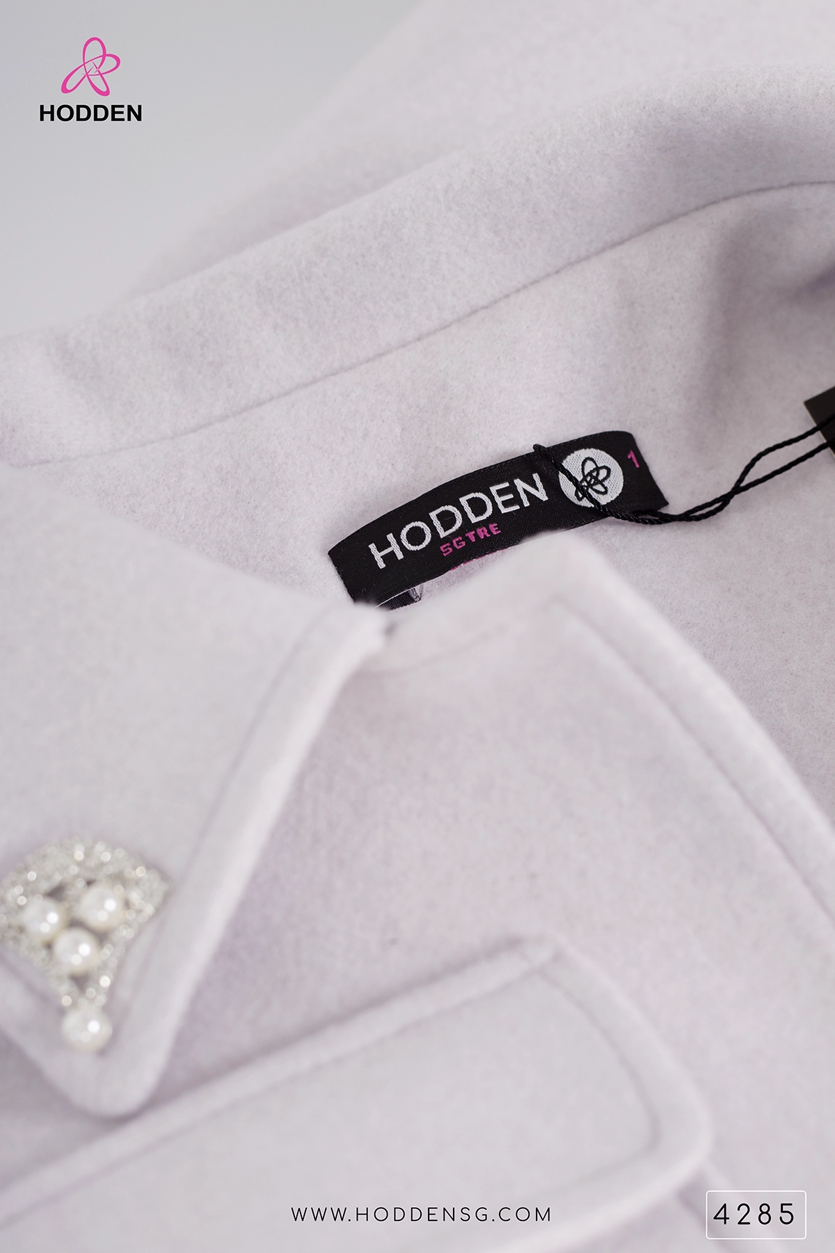 طقم جوخ تنورة بروش -4285 - الصورة 9