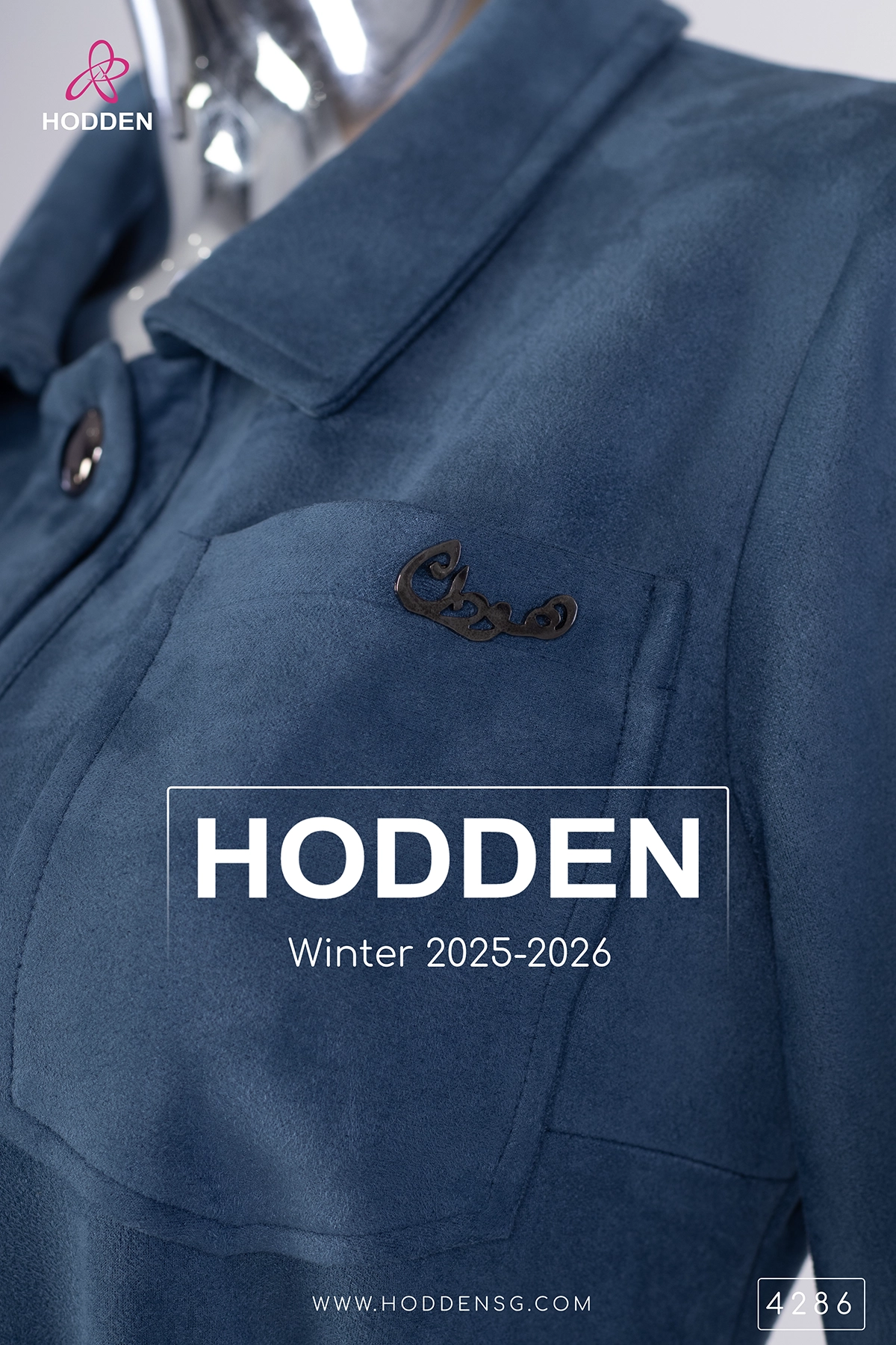 ⁦قميص مخمل هودن -4286⁩ - الصورة ⁦9⁩