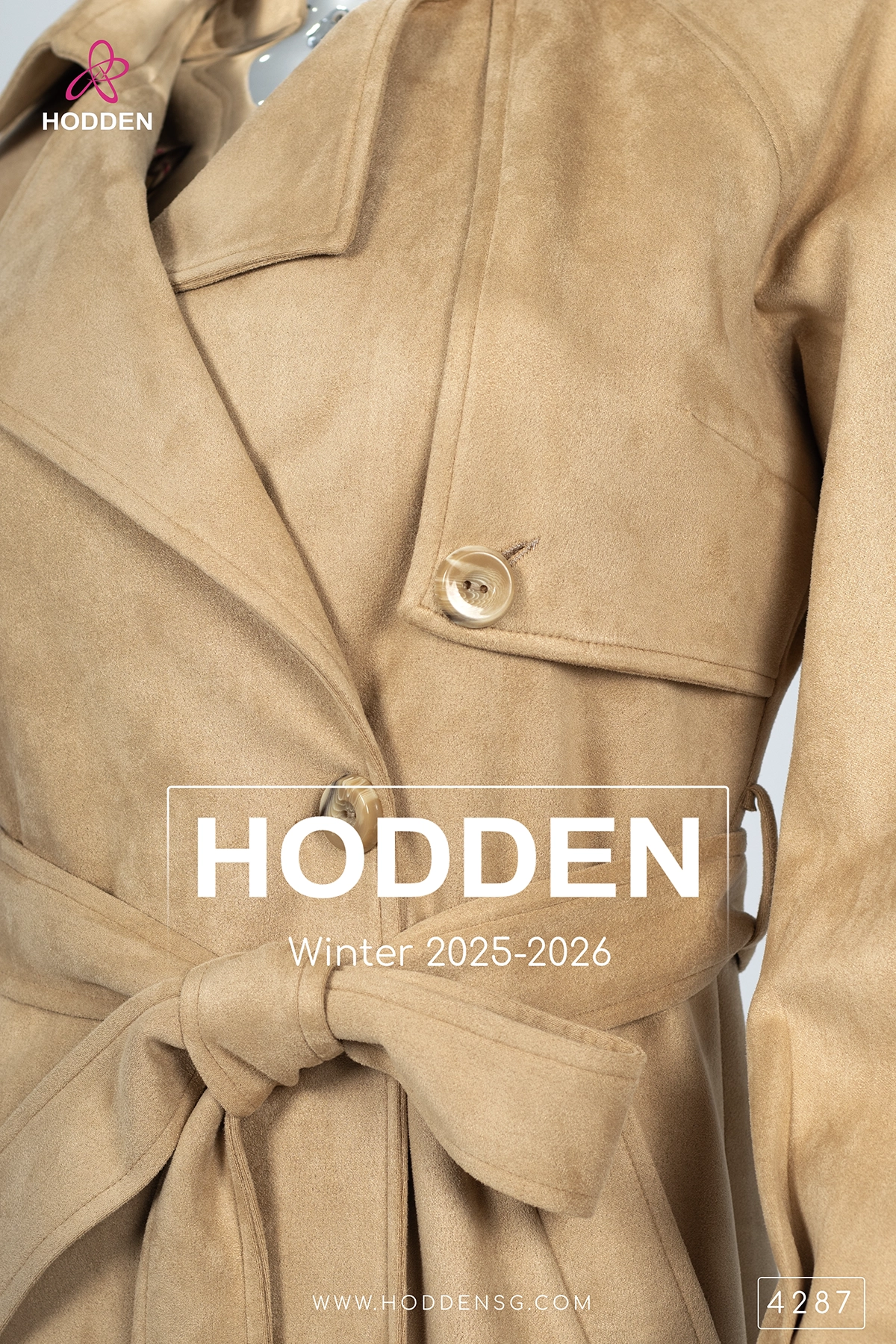 ⁦مانطو مخمل سويد  -4287⁩ - الصورة ⁦7⁩