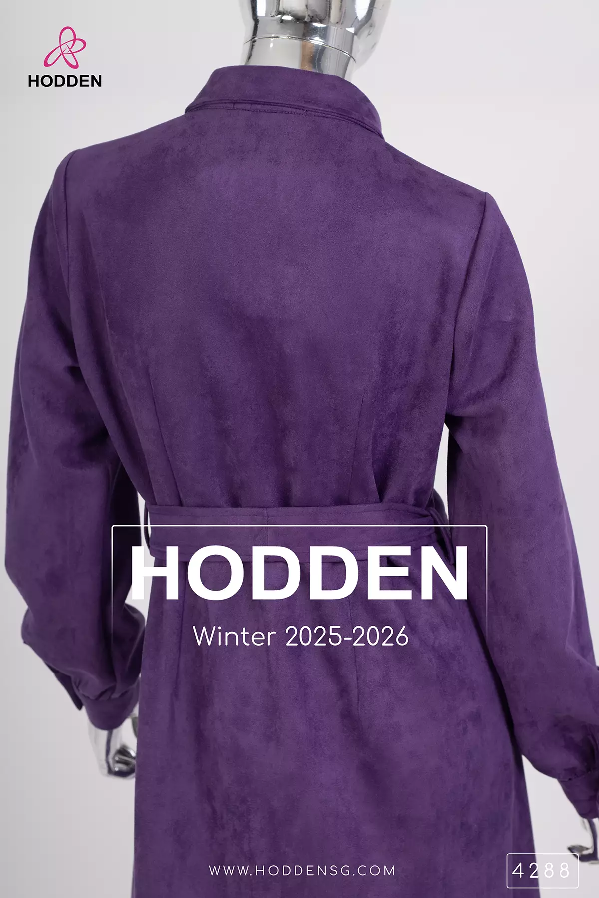 فستان مخمل دير كلوش -4288 - الصورة 14