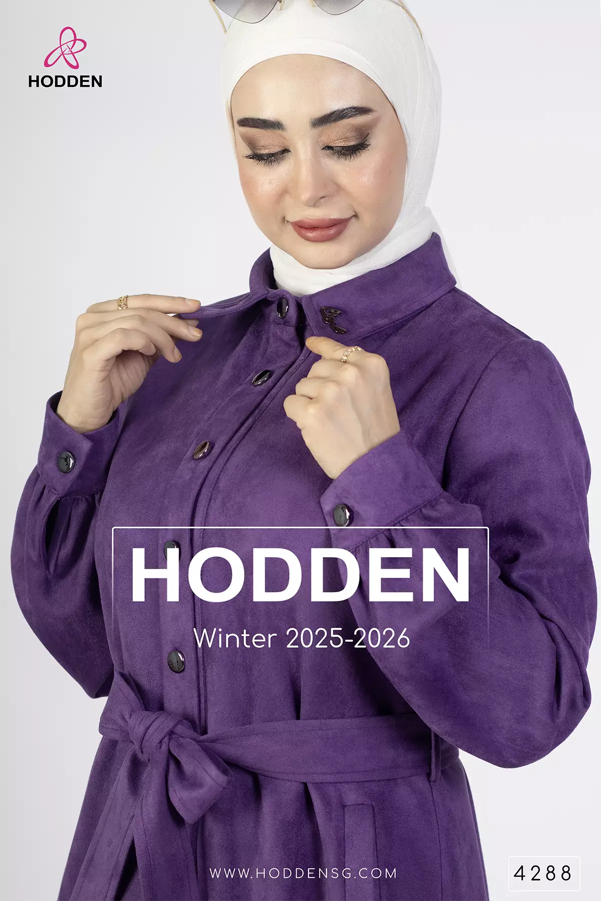 فستان مخمل دير كلوش -4288 - الصورة 4