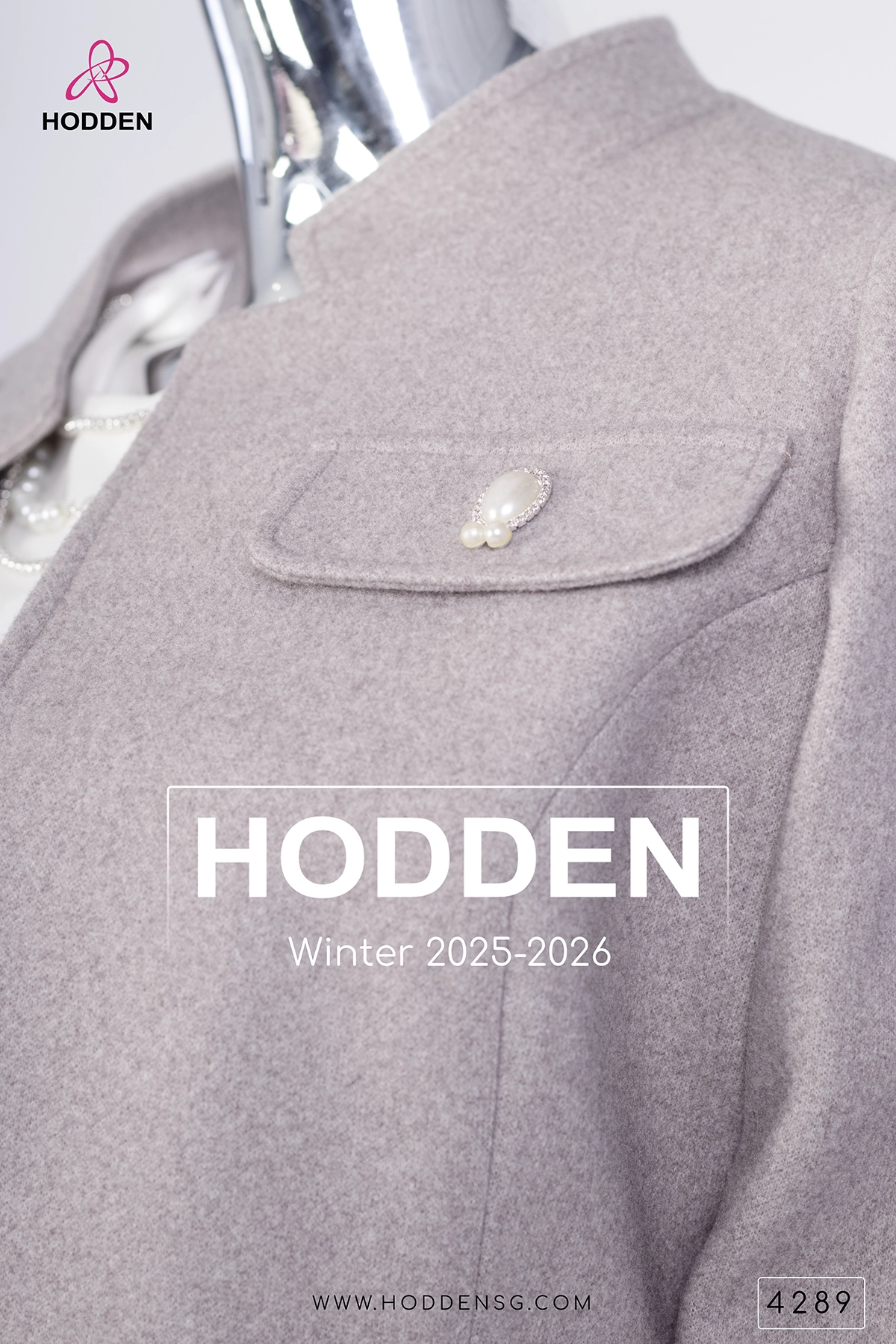 ⁦طقم جوخ تنورة كم مقلب -4289⁩ - الصورة ⁦7⁩