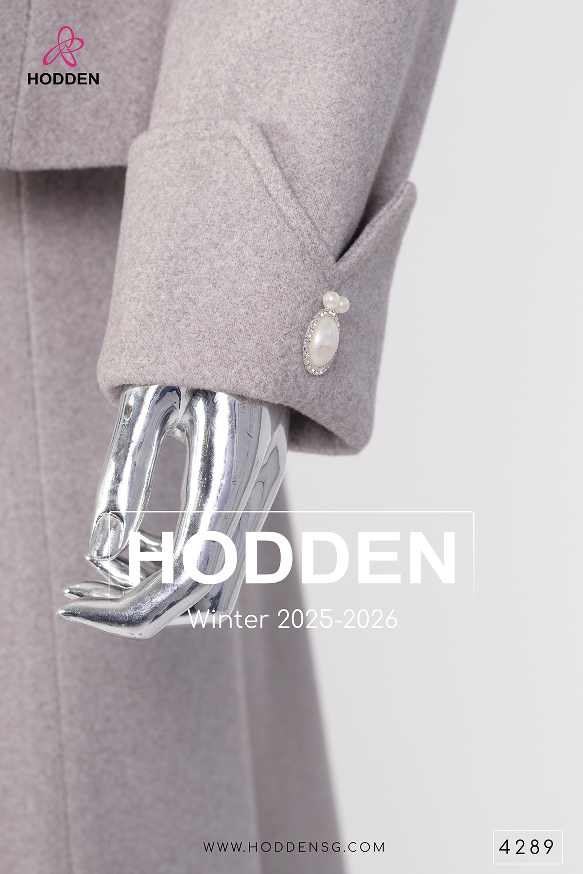 ⁦طقم جوخ تنورة كم مقلب -4289⁩ - الصورة ⁦8⁩