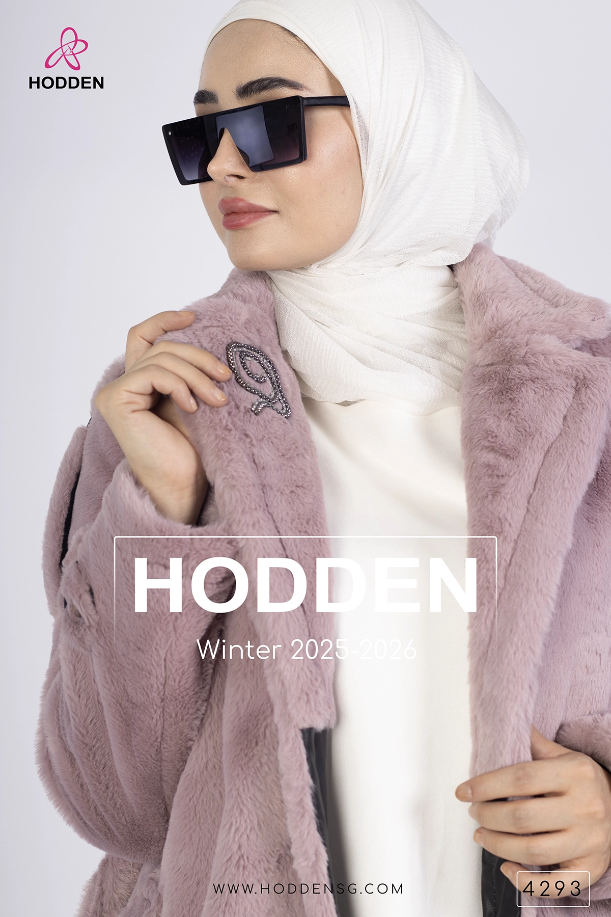 ⁦مانطو فرو مكلف جلد -4293⁩ - الصورة ⁦2⁩