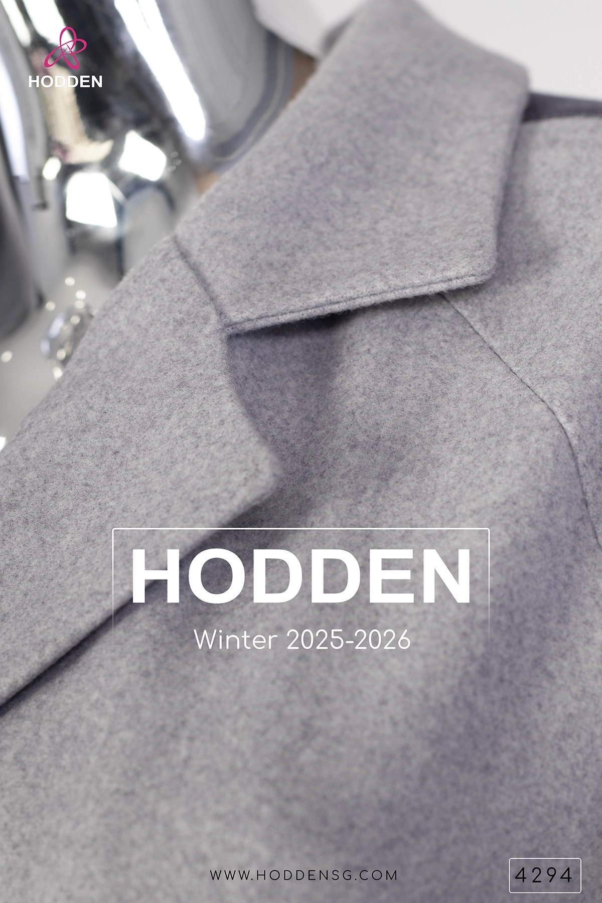 4294 -مانطو جوخ خط على جنب - الصورة 8