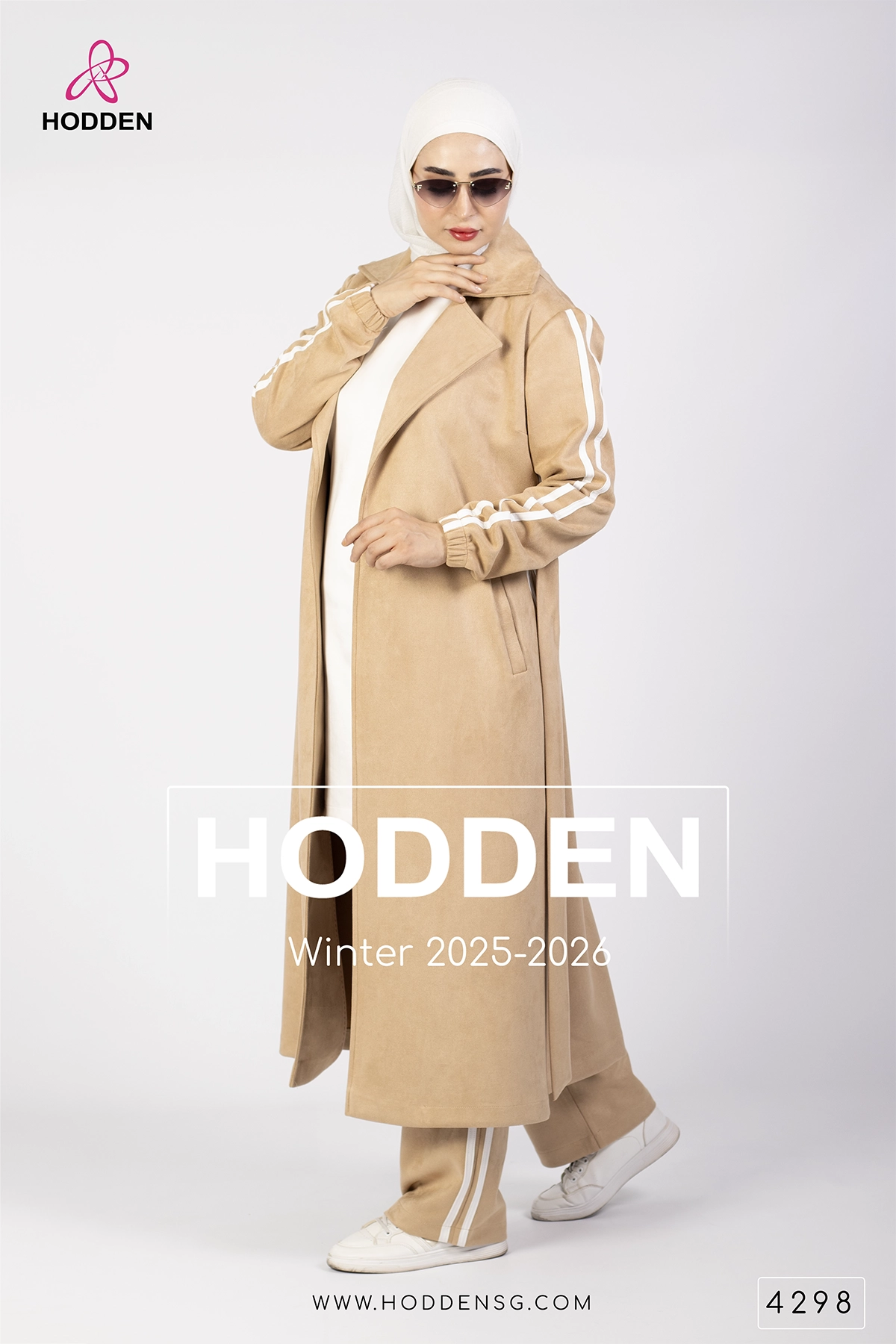 ⁦طقم مخمل رياضي 3 قطع -4298⁩ - الصورة ⁦2⁩