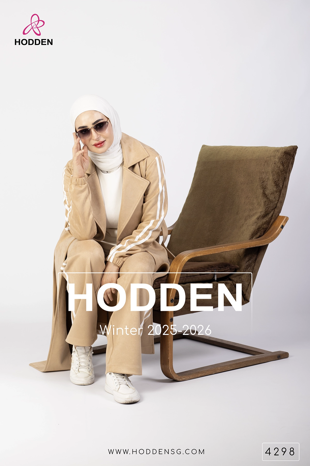 ⁦طقم مخمل رياضي 3 قطع -4298⁩ - الصورة ⁦6⁩