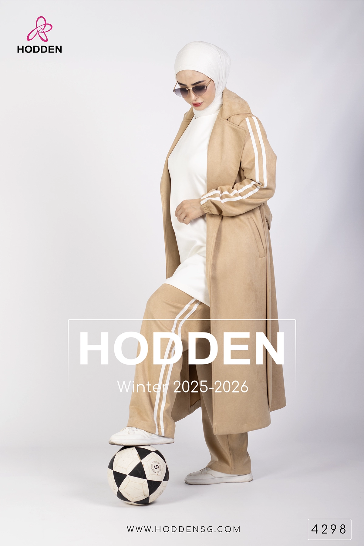 ⁦طقم مخمل رياضي 3 قطع -4298⁩ - الصورة ⁦8⁩