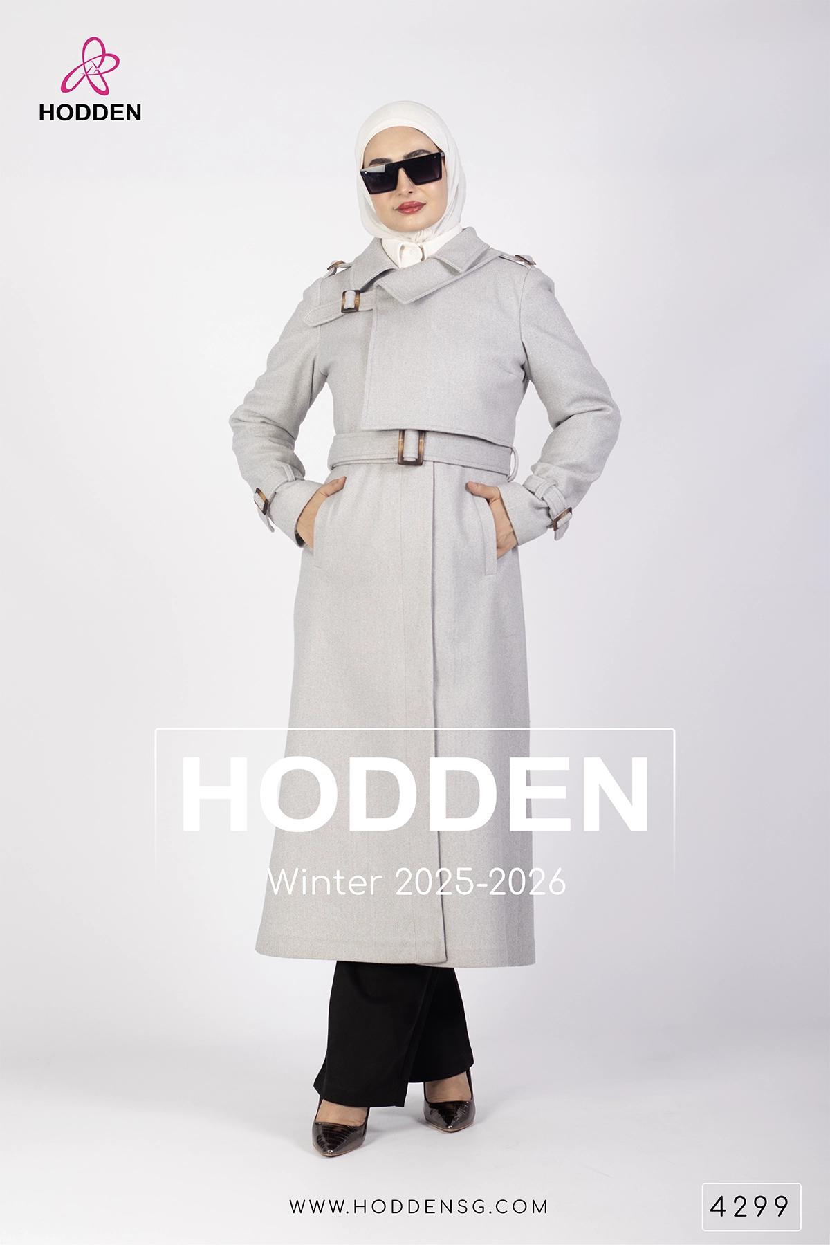 مانطو جوخ مع رده بكلة -4299