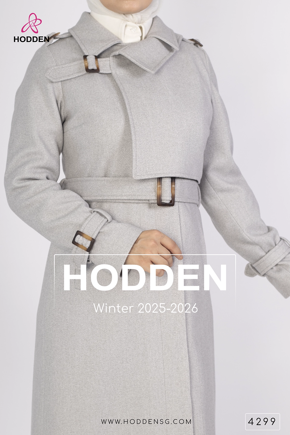 ⁦مانطو جوخ مع رده بكلة -4299⁩ - الصورة ⁦8⁩