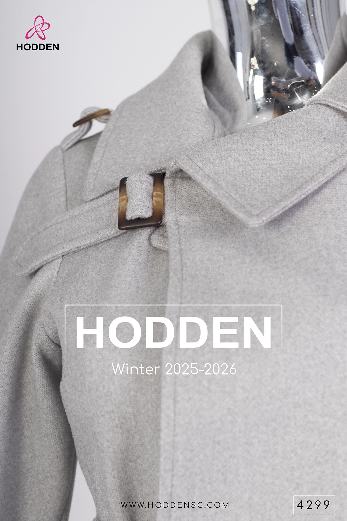 ⁦مانطو جوخ مع رده بكلة -4299⁩ - الصورة ⁦14⁩