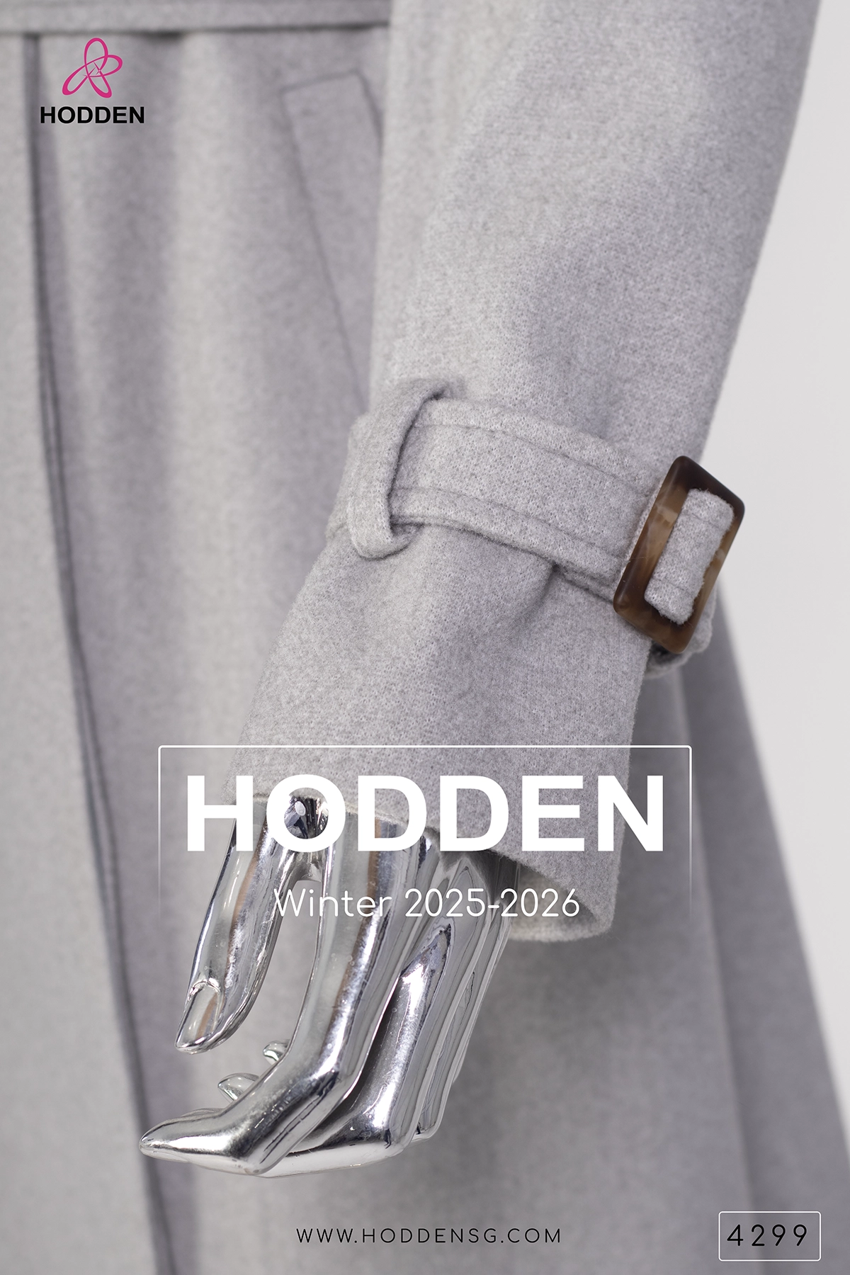 ⁦مانطو جوخ مع رده بكلة -4299⁩ - الصورة ⁦9⁩