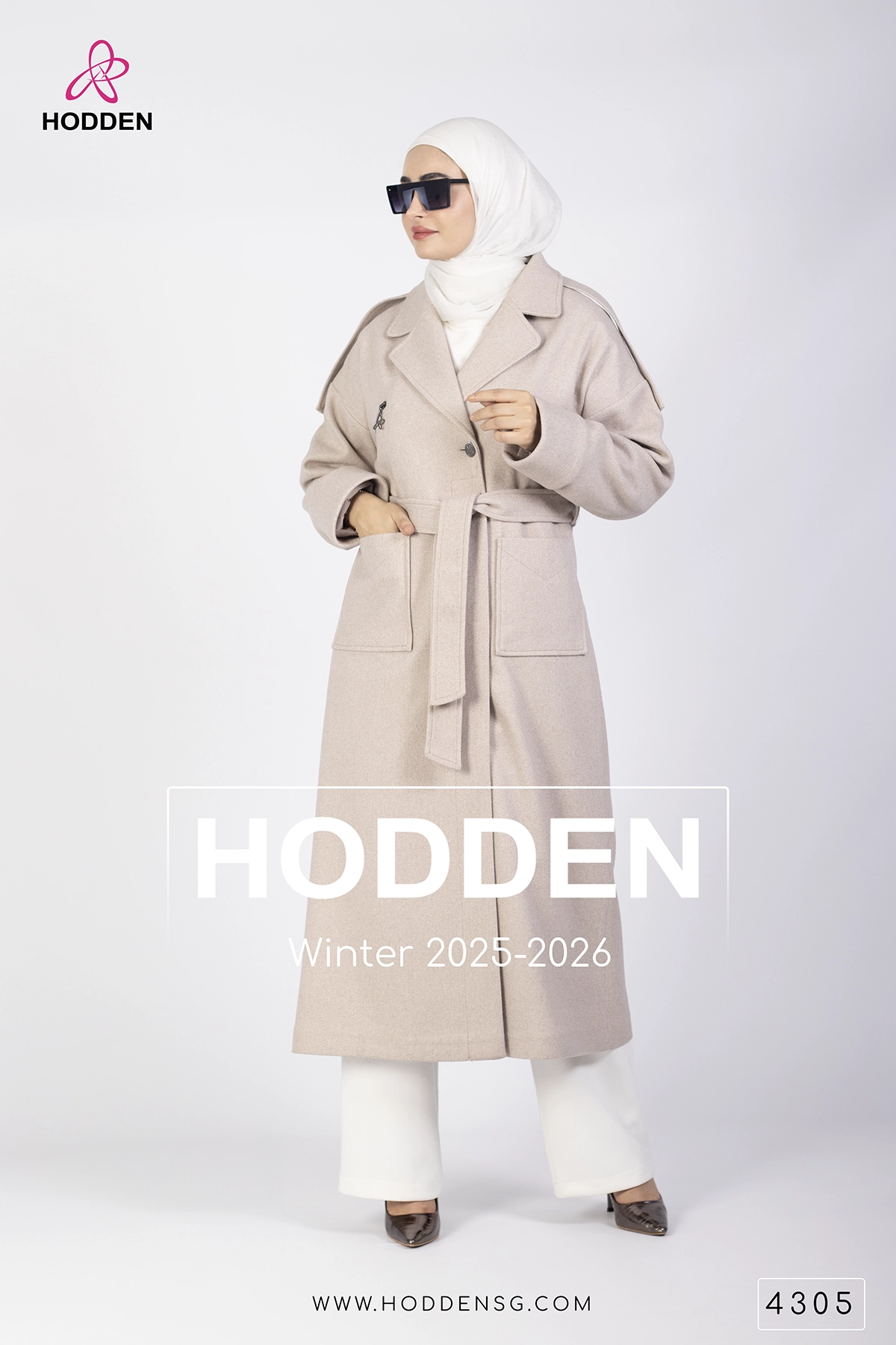 مانطو جوخ سحاب على الصدر -4305