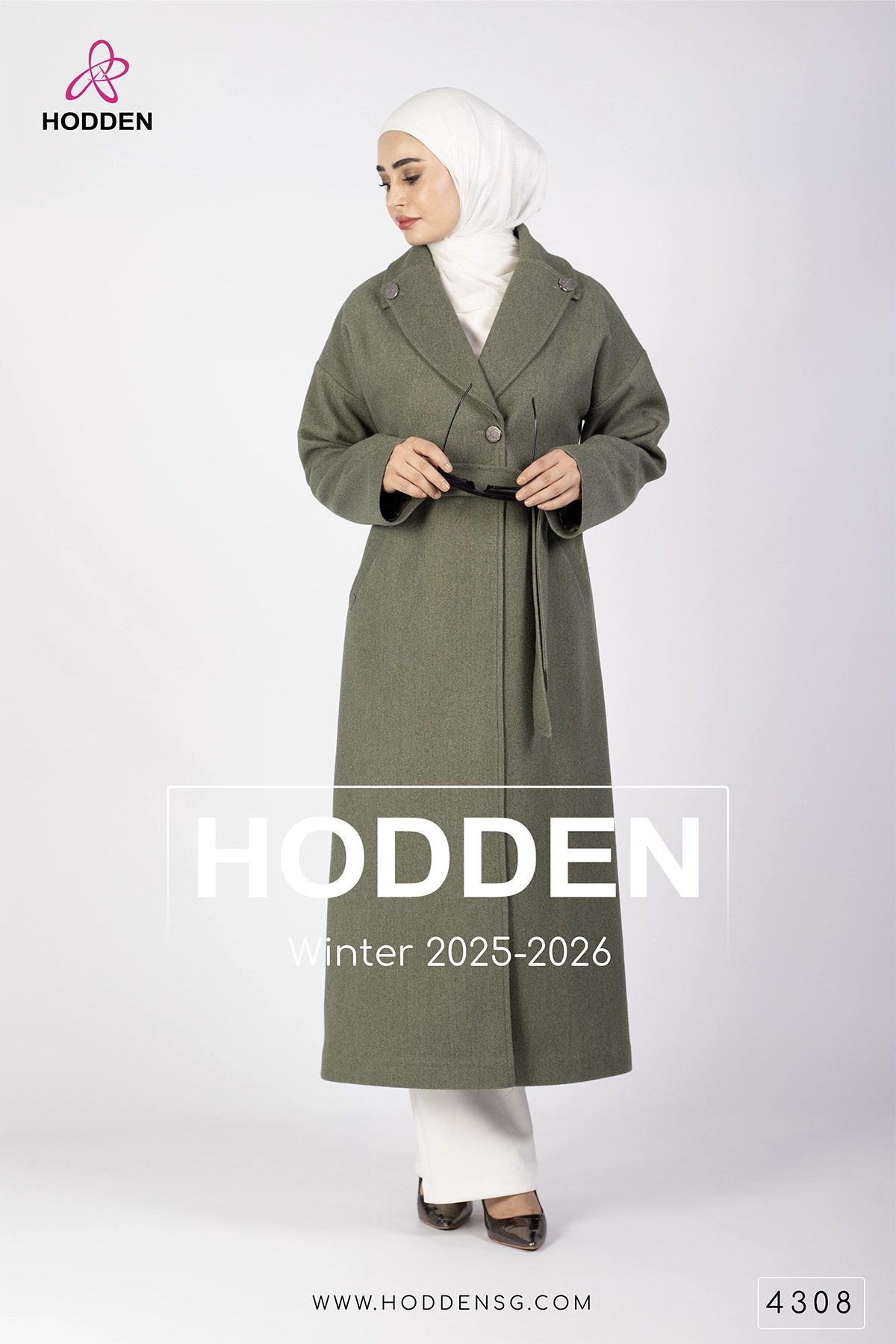 ⁦مانطو جوخ قبة زر -4308⁩ - الصورة ⁦4⁩