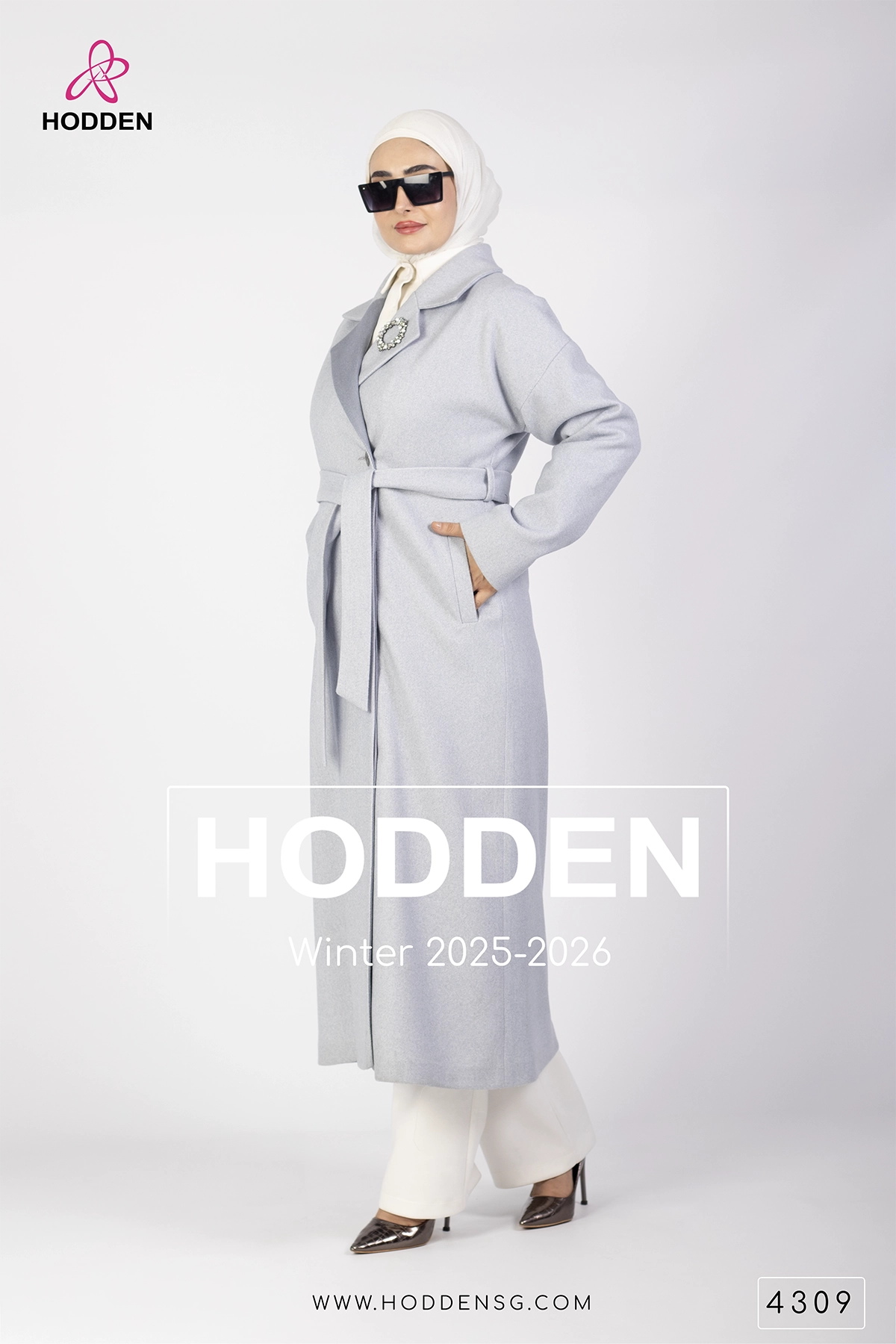 ⁦مانطو جوخ بروش على القبة -4309⁩ - الصورة ⁦2⁩