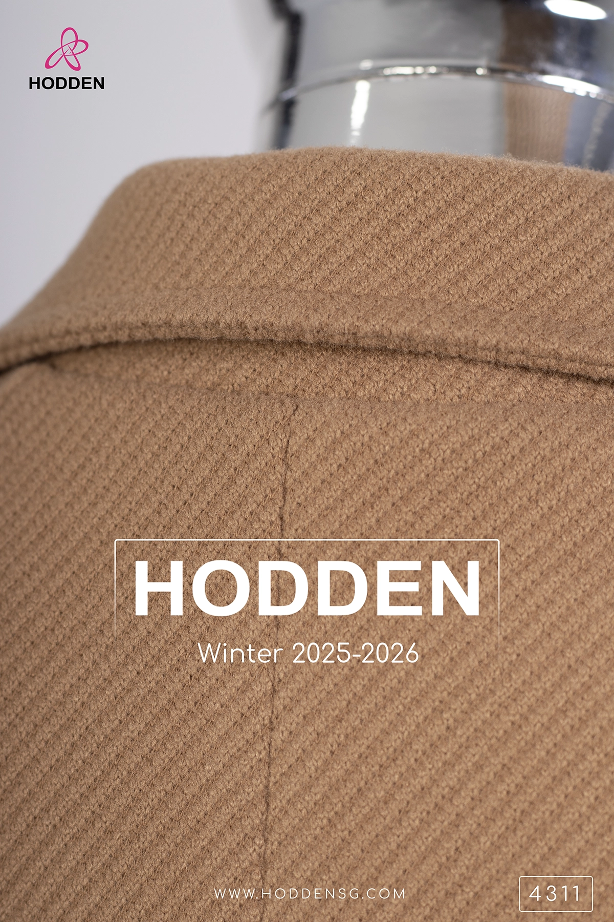 4311-مانطو جوخ محزز مع بروتل - الصورة 10