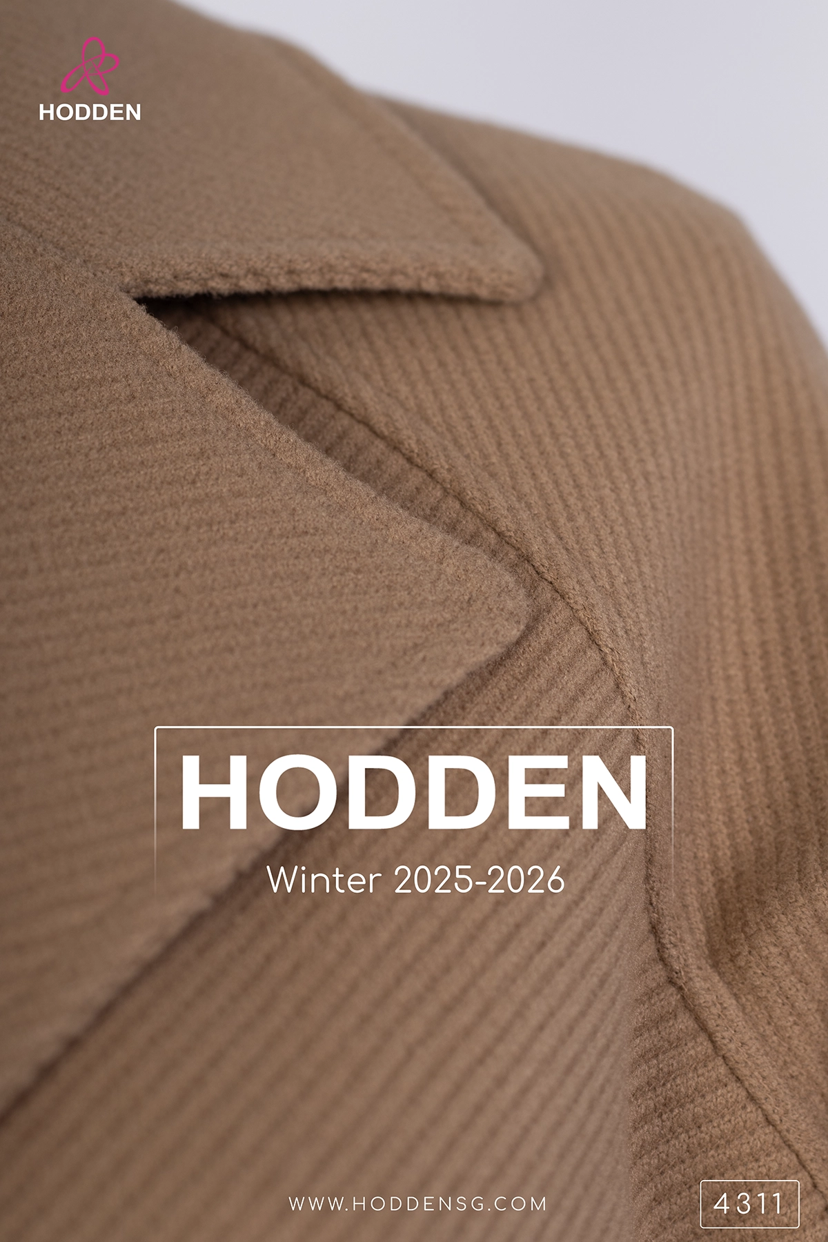 4311-مانطو جوخ محزز مع بروتل - الصورة 12