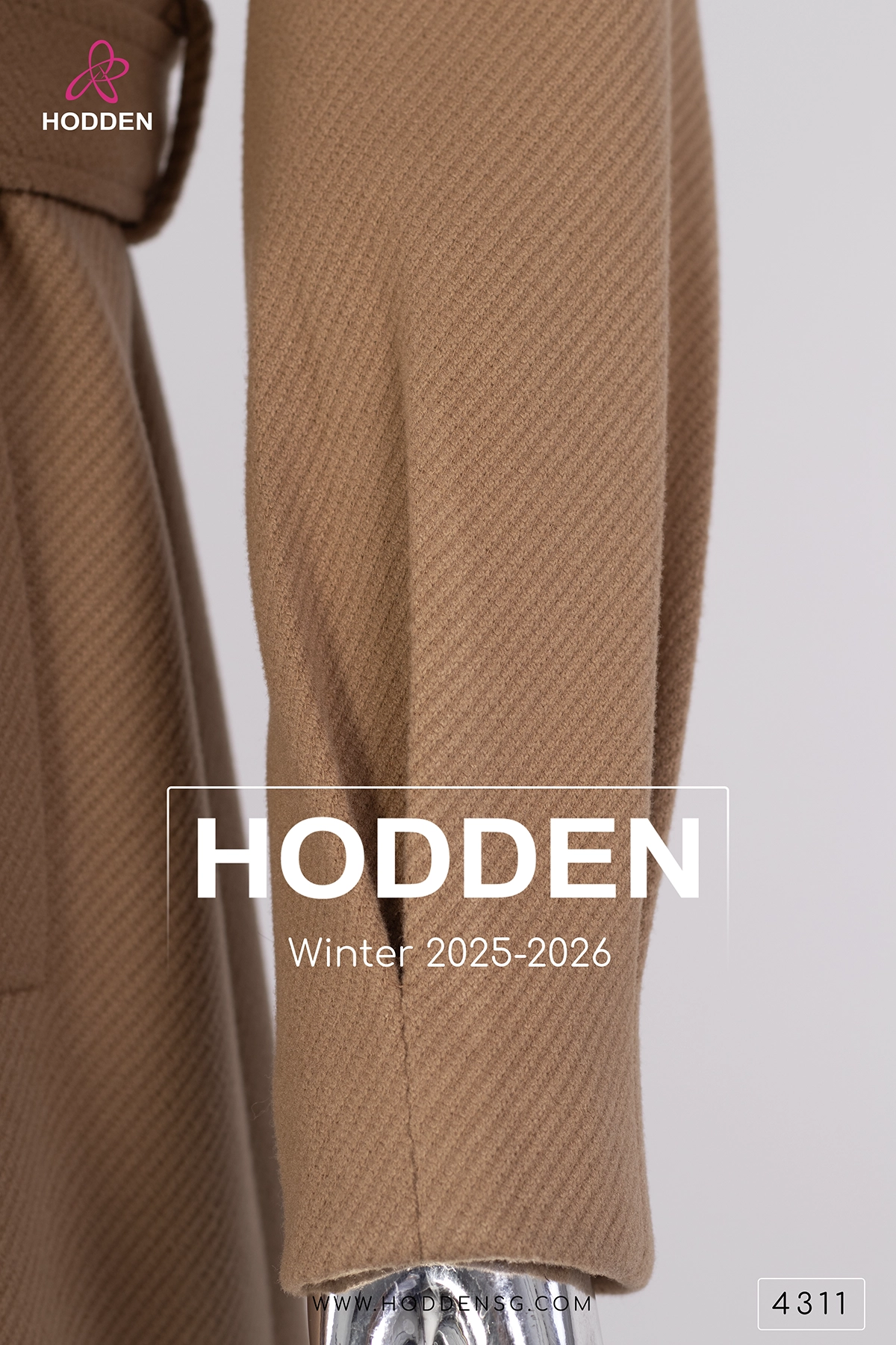 4311-مانطو جوخ محزز مع بروتل - الصورة 13