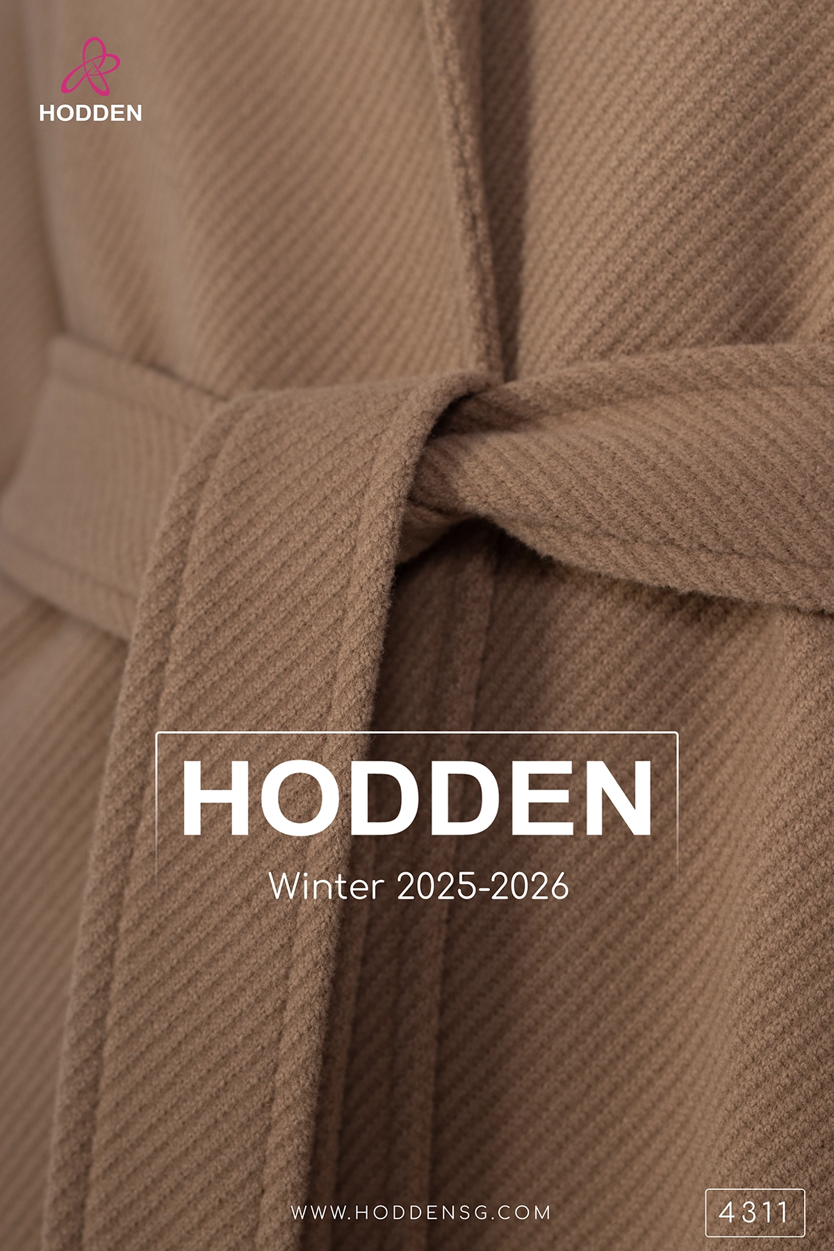 4311-مانطو جوخ محزز مع بروتل - الصورة 14