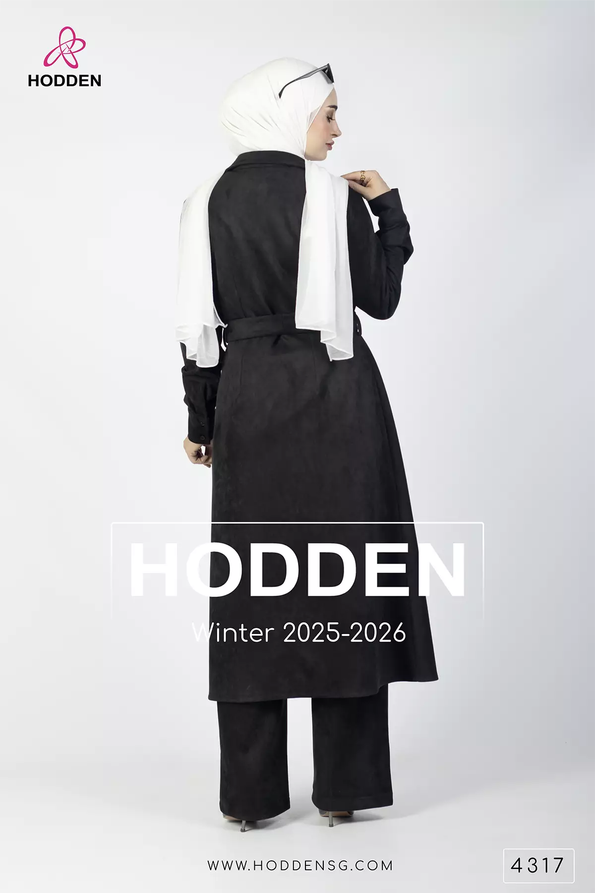 ⁦طقم مخمل 3 قطع ببيونه - 4317⁩ - الصورة ⁦4⁩