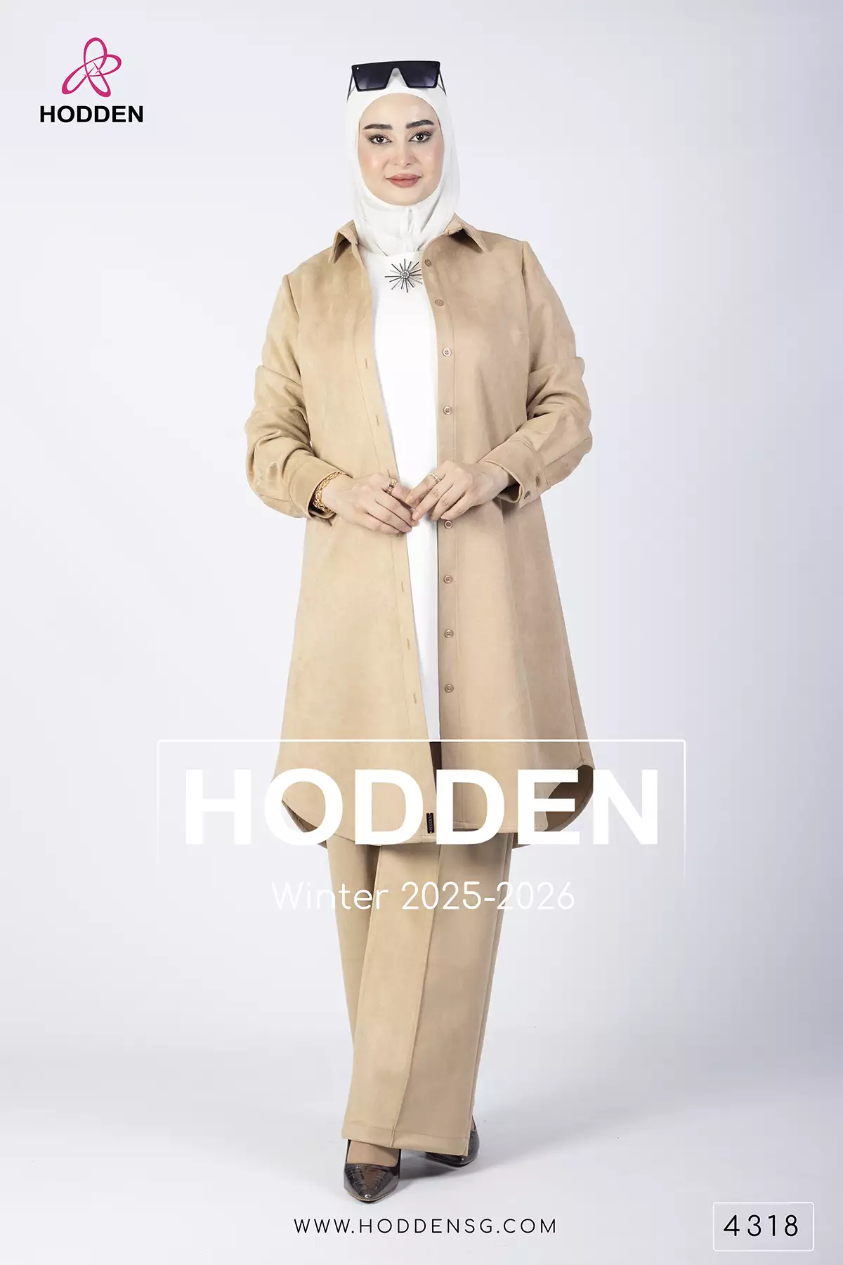 ⁦طقم مخمل 3 قطع بروش على بروتل - 4318⁩ - الصورة ⁦5⁩