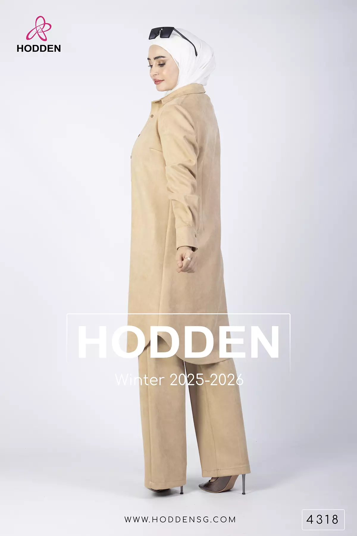 ⁦طقم مخمل 3 قطع بروش على بروتل - 4318⁩ - الصورة ⁦7⁩