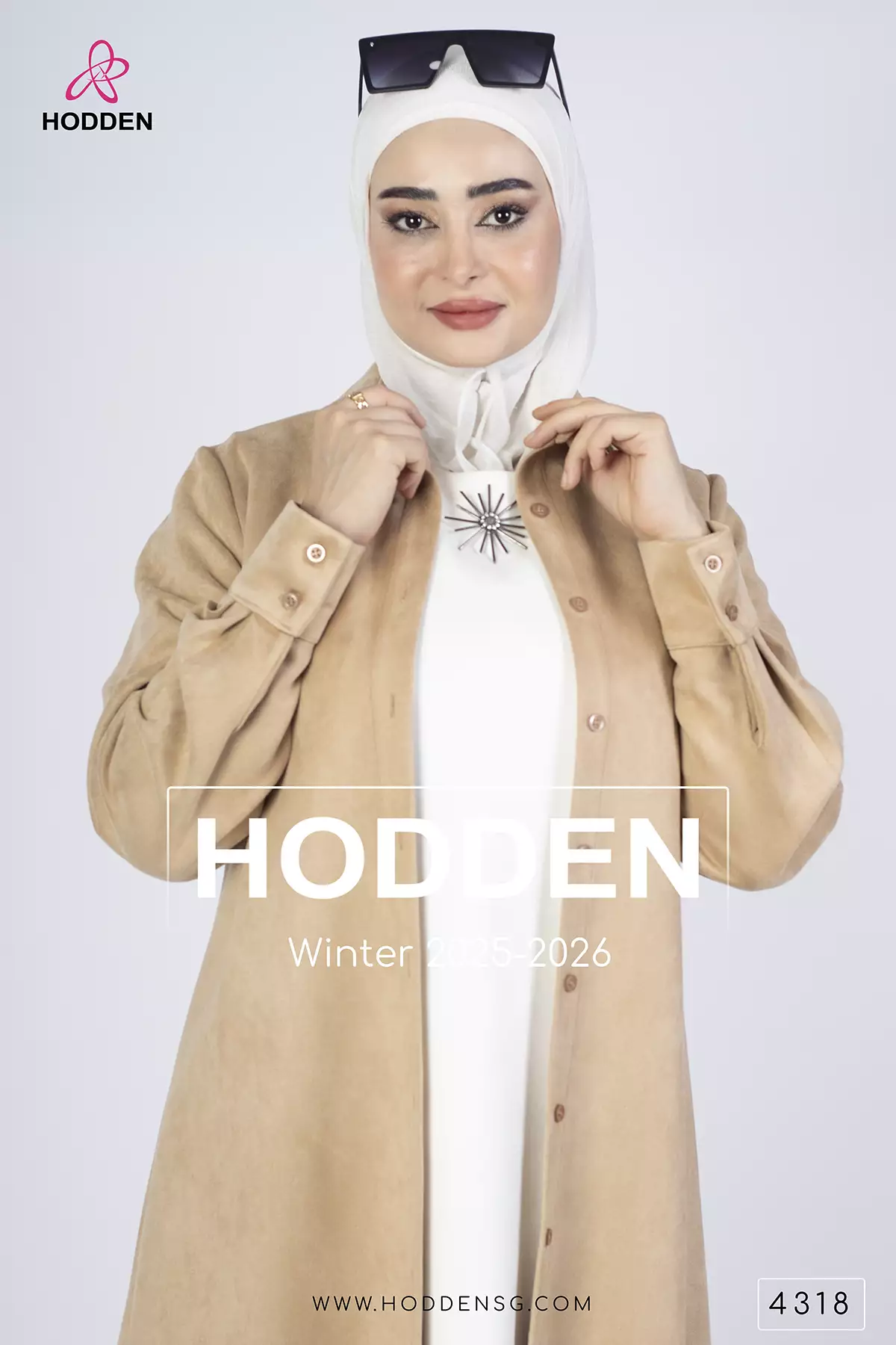 ⁦طقم مخمل 3 قطع بروش على بروتل - 4318⁩ - الصورة ⁦8⁩