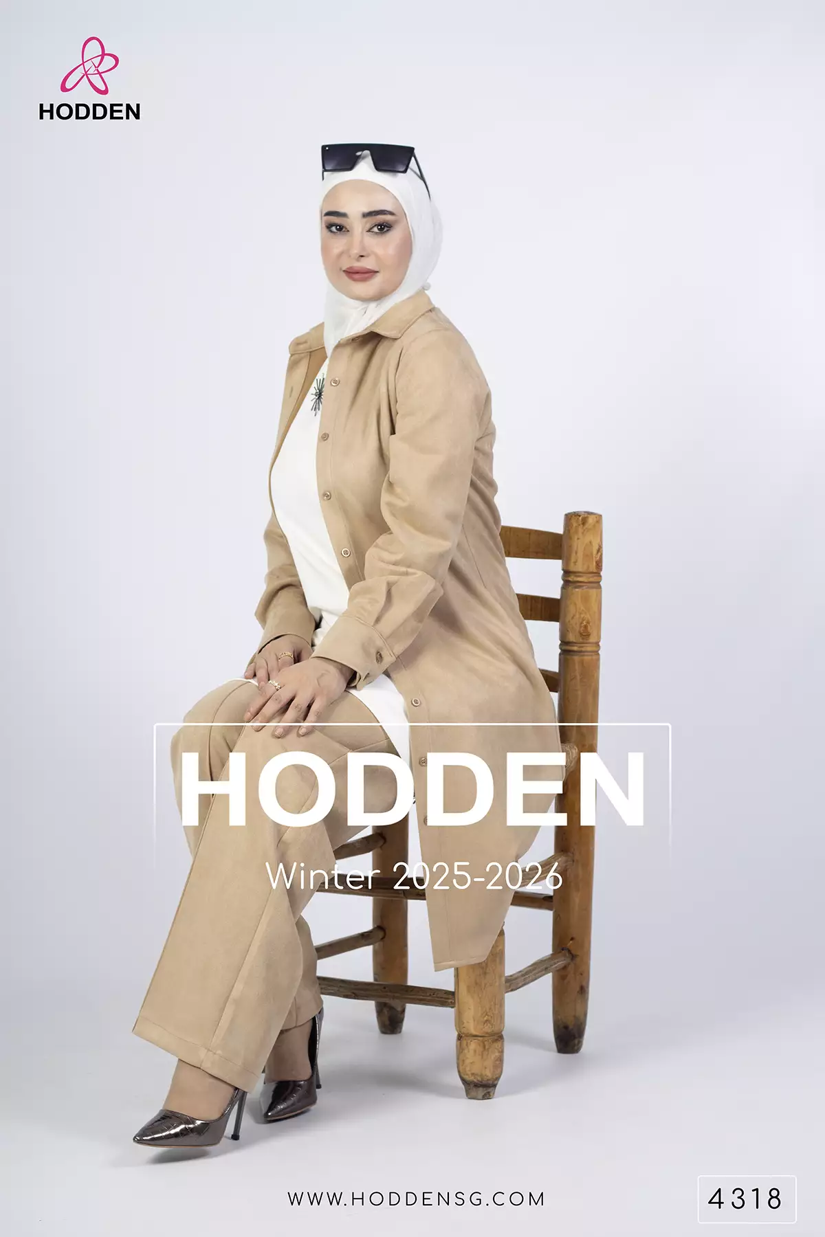 ⁦طقم مخمل 3 قطع بروش على بروتل - 4318⁩ - الصورة ⁦3⁩