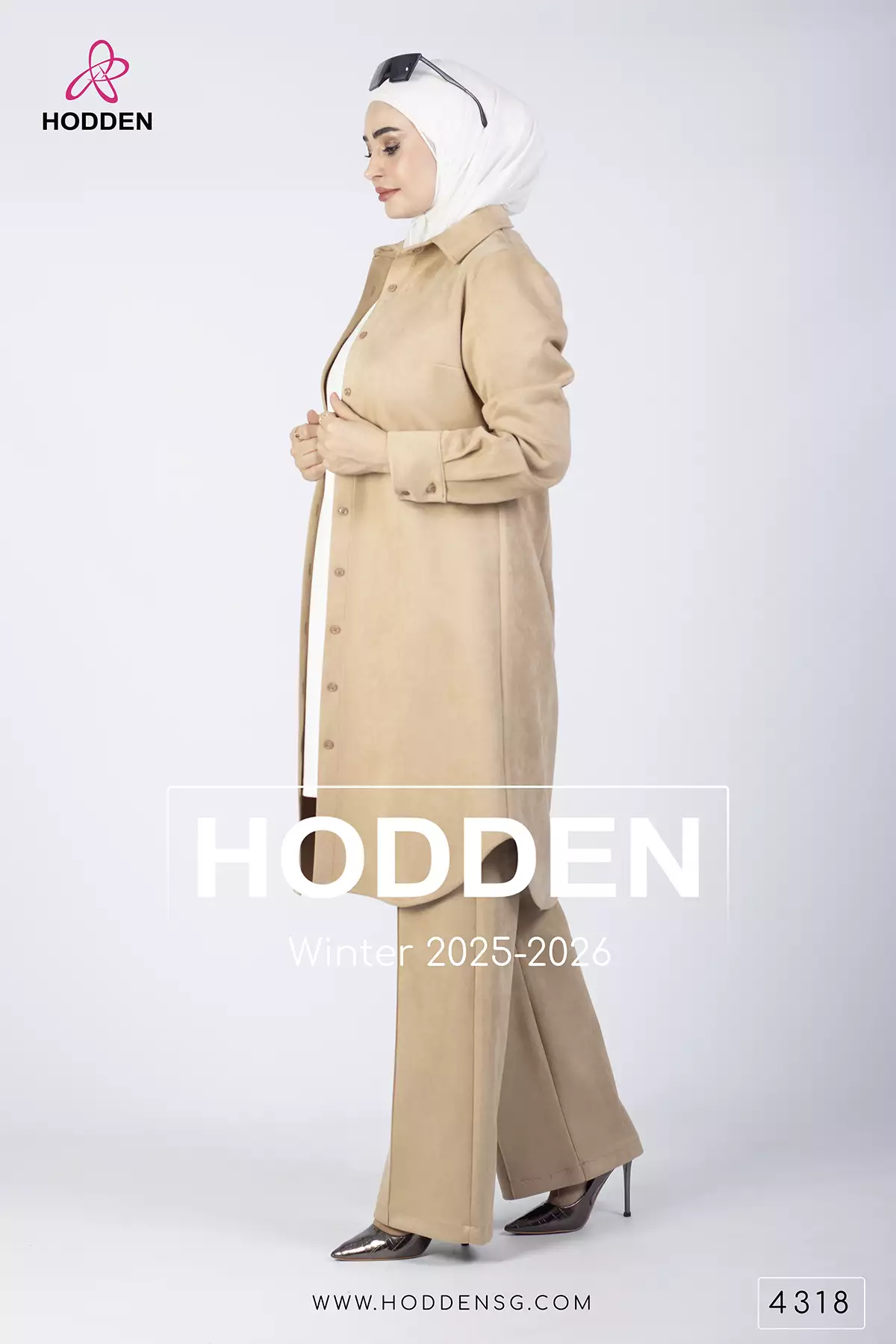 ⁦طقم مخمل 3 قطع بروش على بروتل - 4318⁩ - الصورة ⁦4⁩